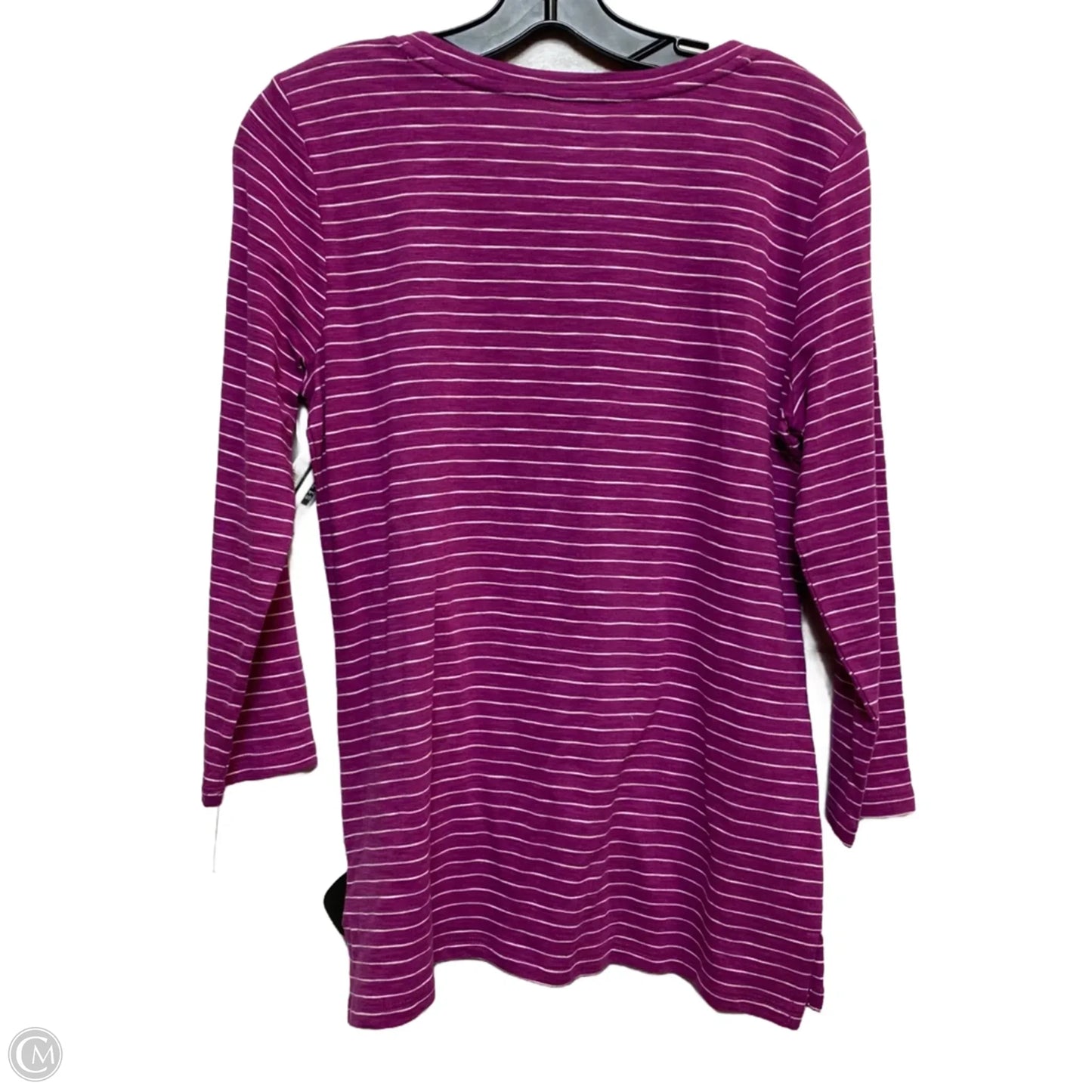 Top Long Sleeve By Talbots In Purple, Size: S