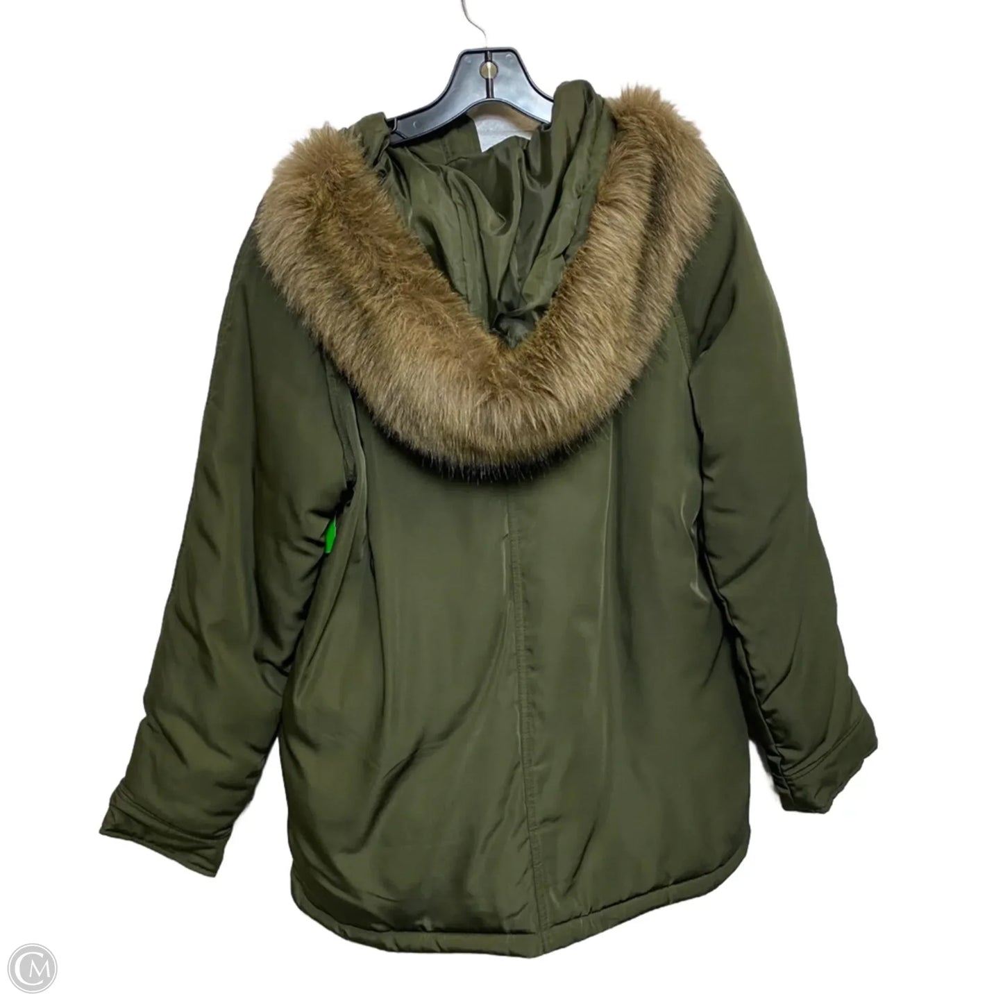 Jacket Puffer & Quilted By Old Navy In Green, Size: M