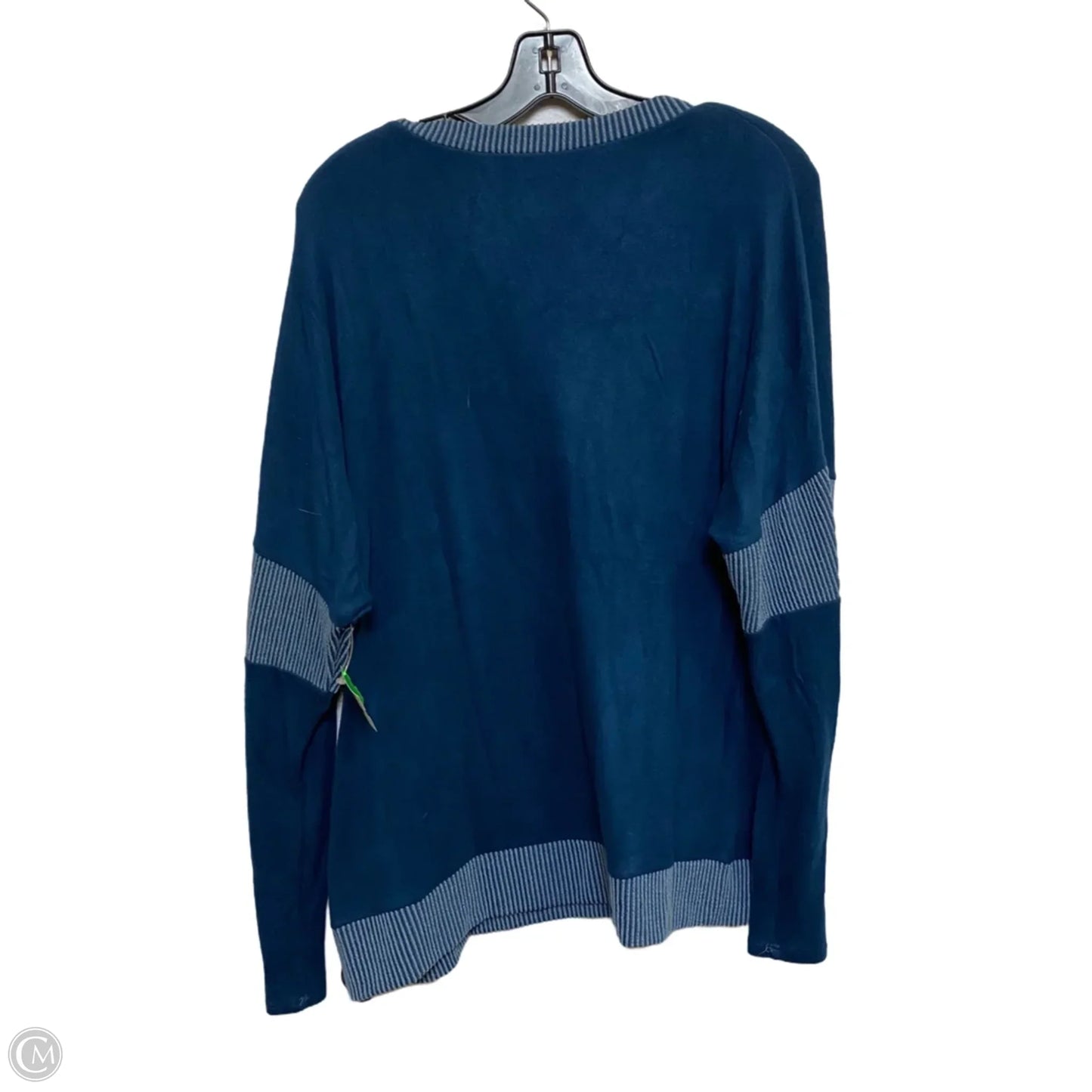 Top Long Sleeve By Blumin In Blue, Size: M