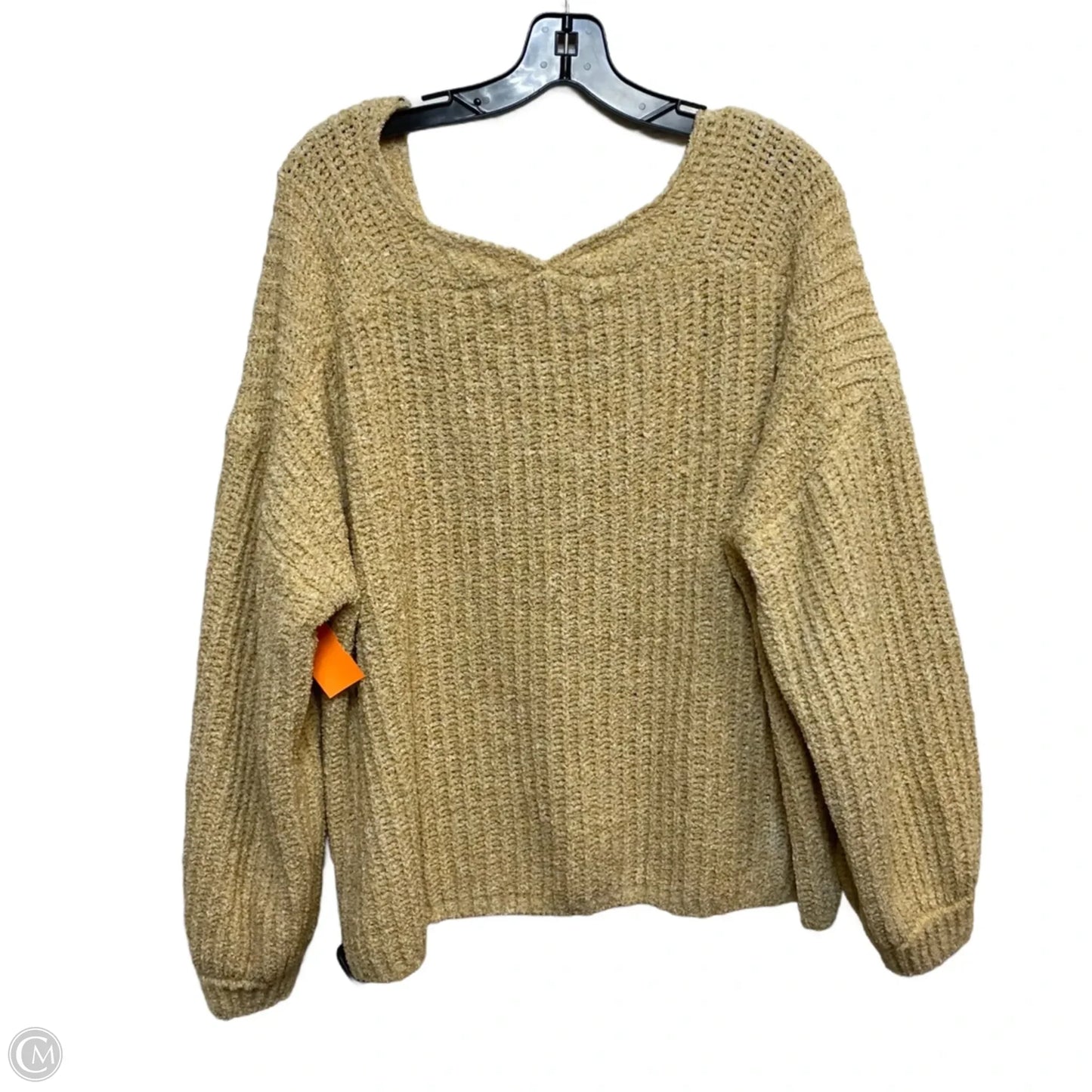 Sweater By True Craft In Yellow, Size: 2x