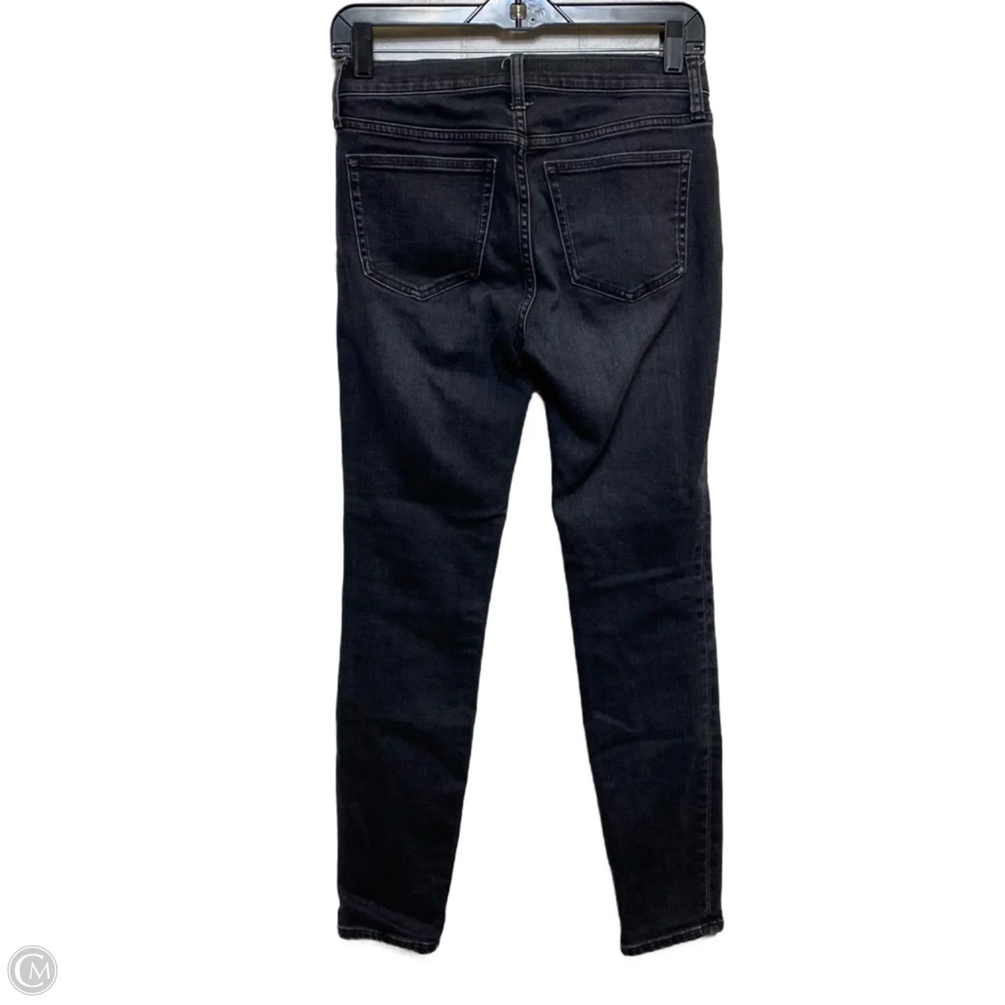 Jeans Skinny By J. Crew In Black Denim, Size: 2