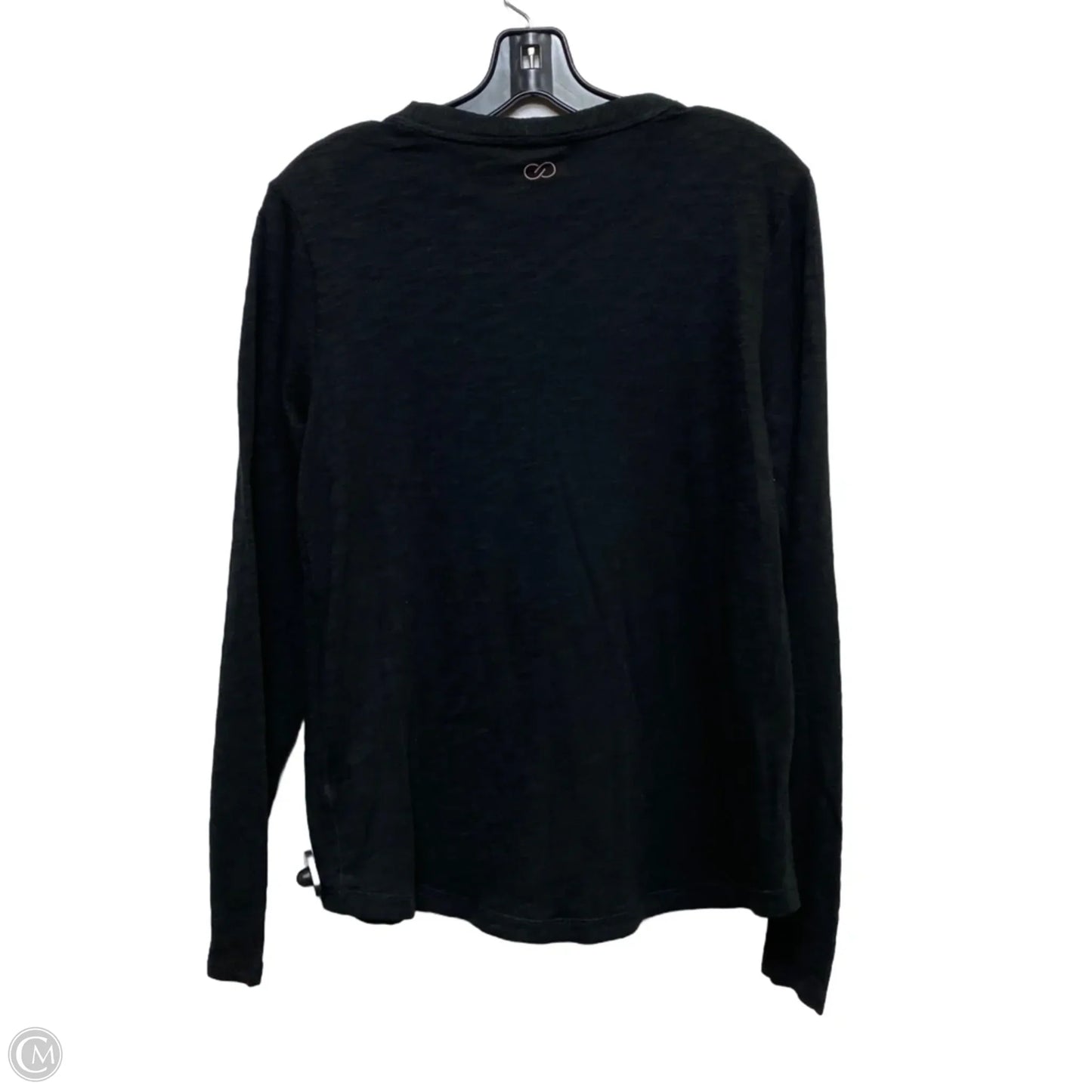 Athletic Top Long Sleeve Crewneck By Calia In Black, Size: L