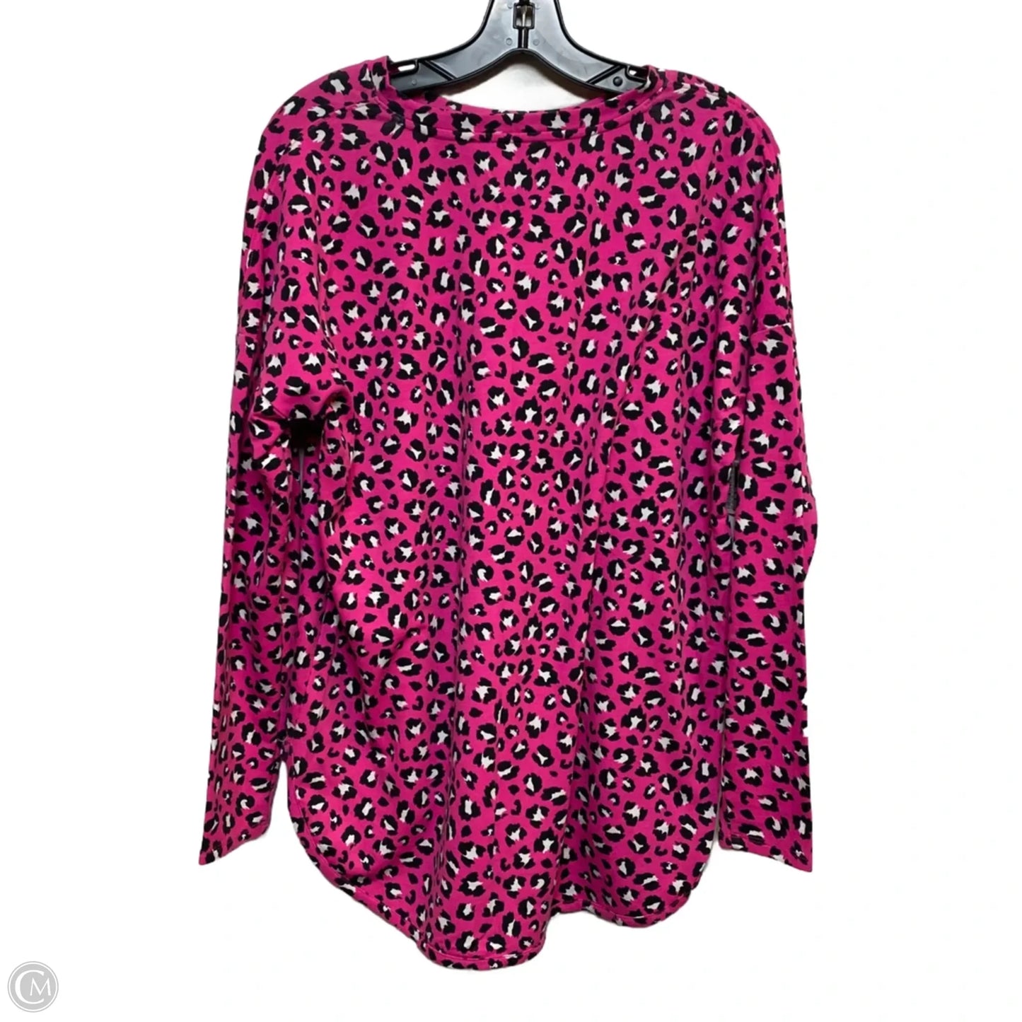Top Long Sleeve By Crown And Ivy In Pink, Size: S