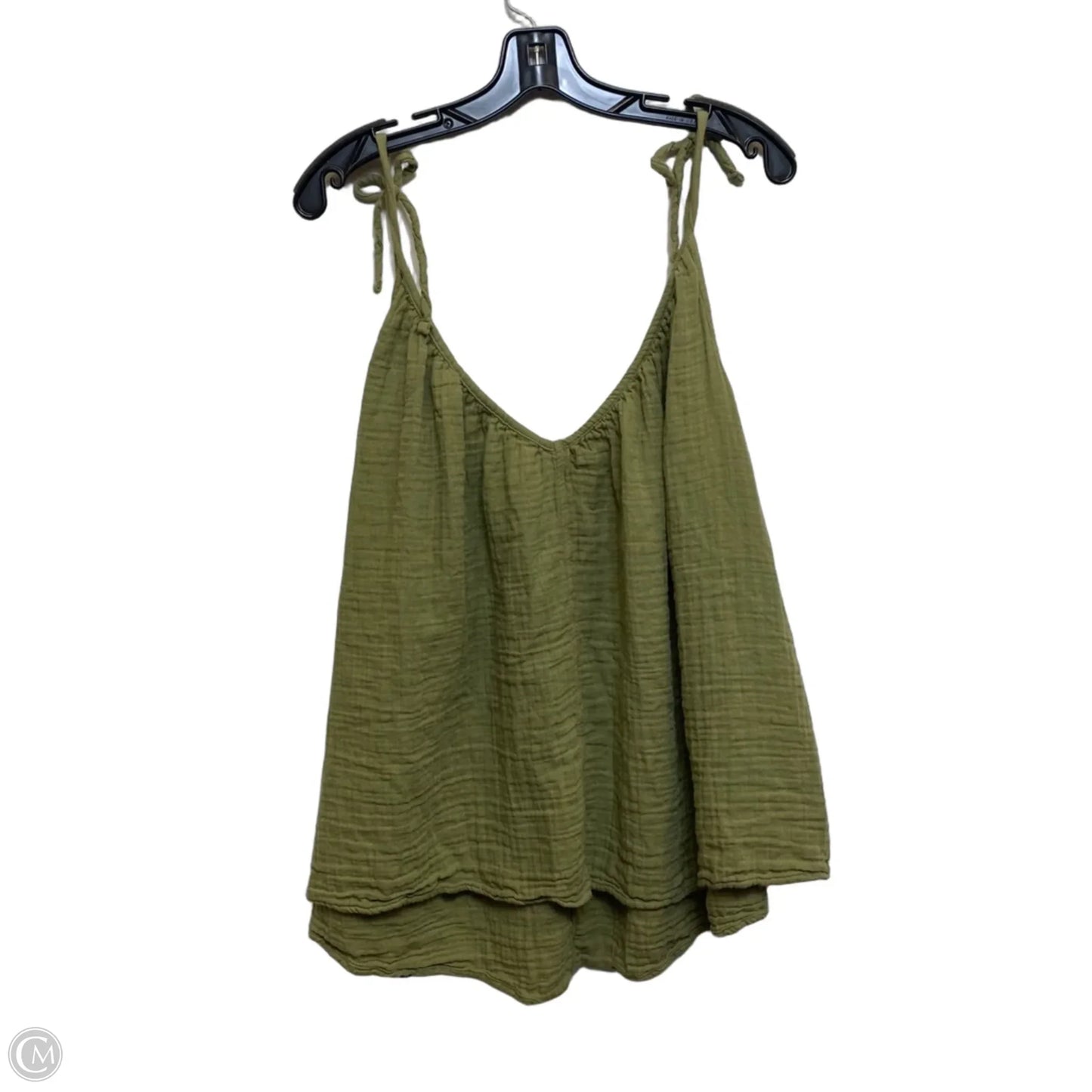 Top Sleeveless By Old Navy In Green, Size: 3x