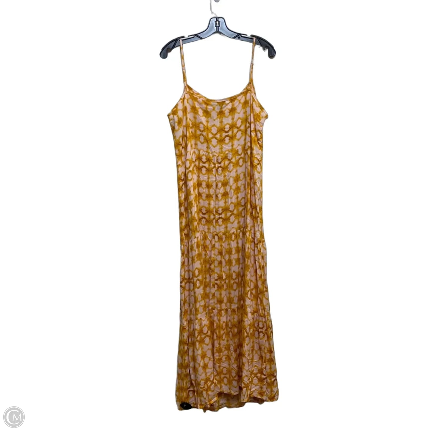 Dress Casual Maxi By Jessica Simpson In Pink & Yellow, Size: Xl