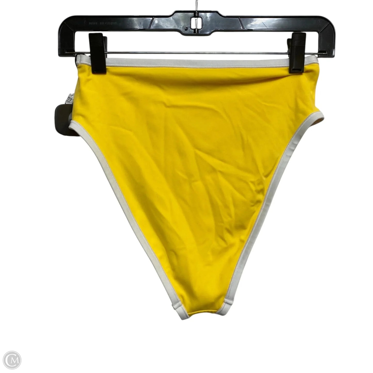 Swimsuit Bottom By Shade & Shore In Yellow, Size: S