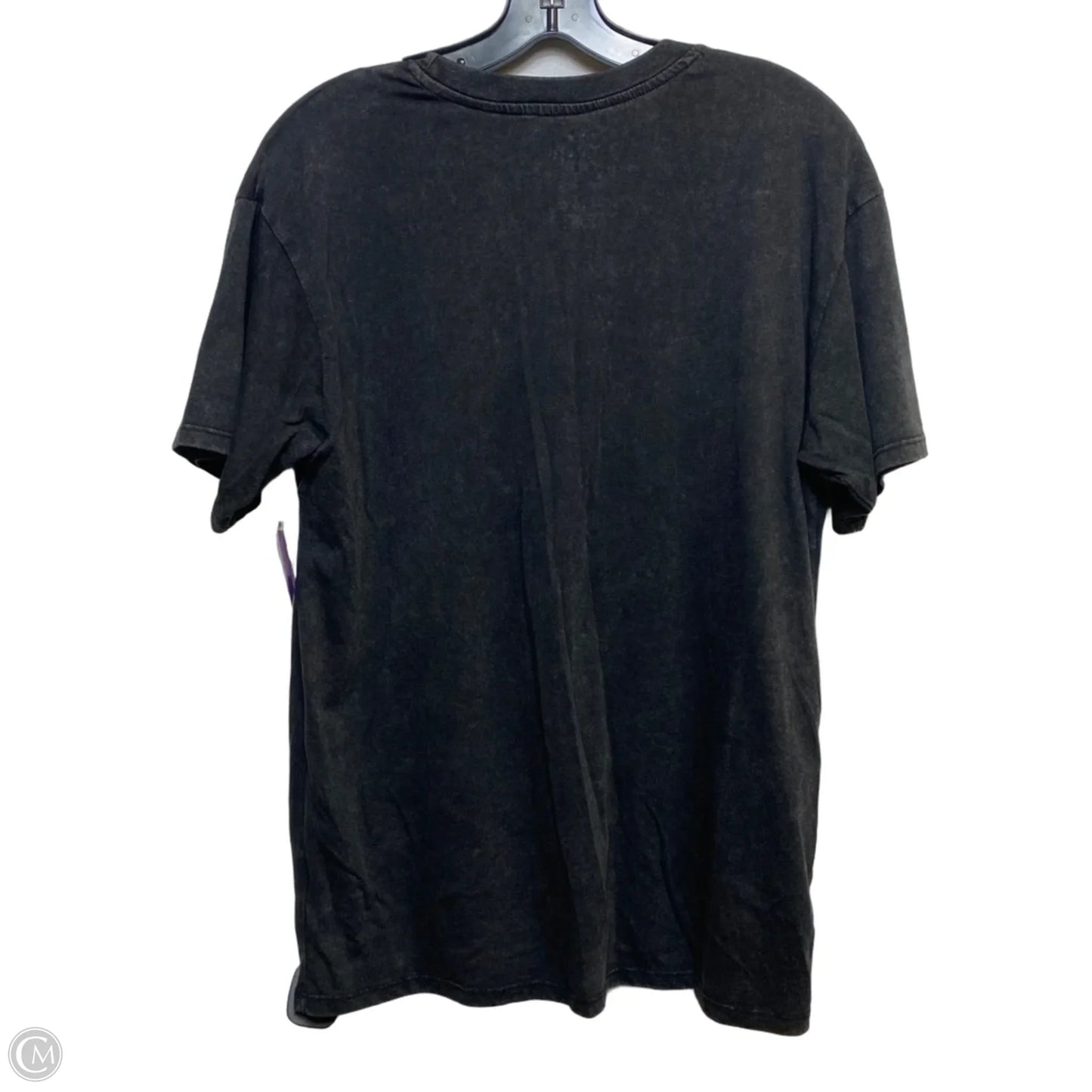 Top Short Sleeve By Disney In Grey, Size: M