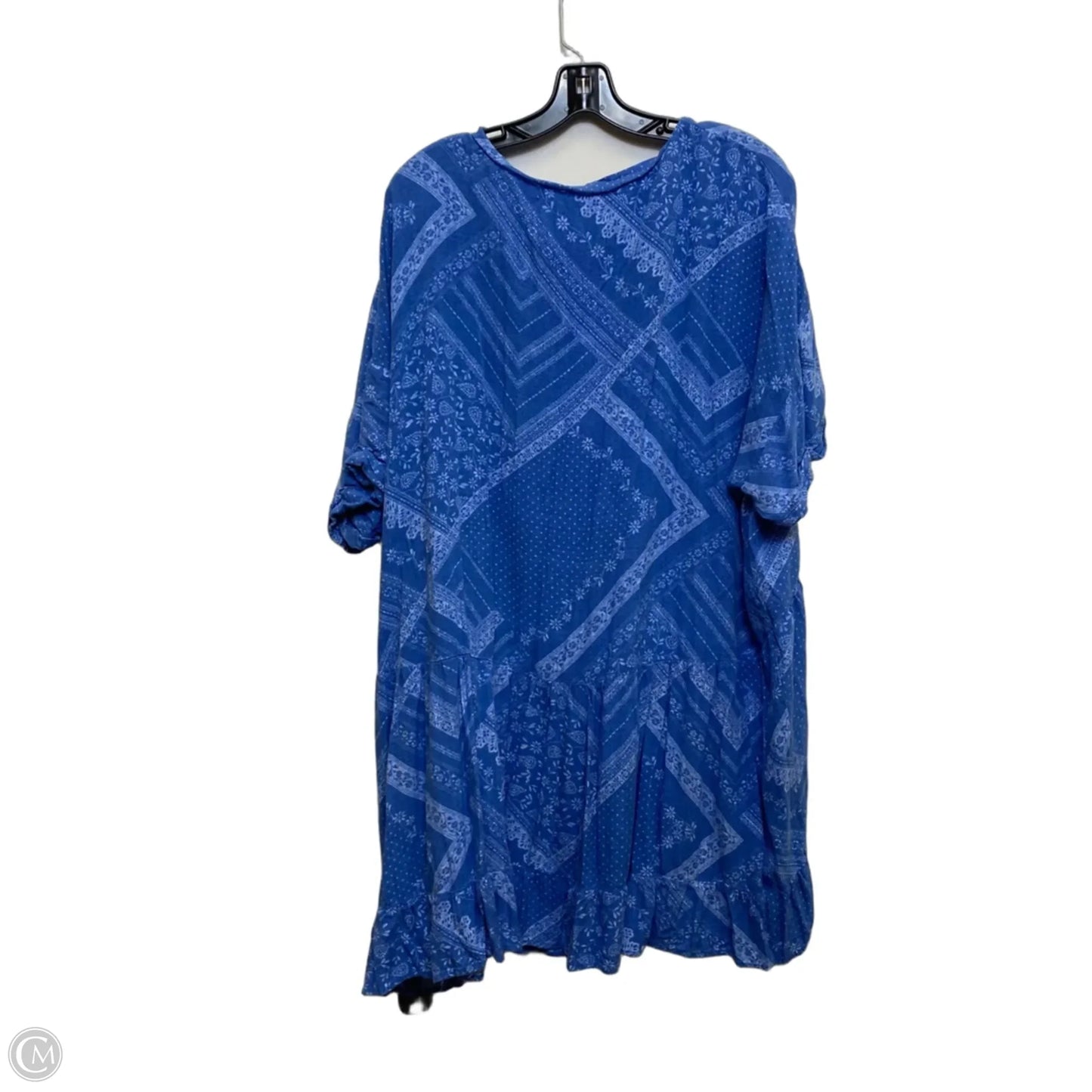 Dress Casual Short By Cupio In Blue, Size: 3x