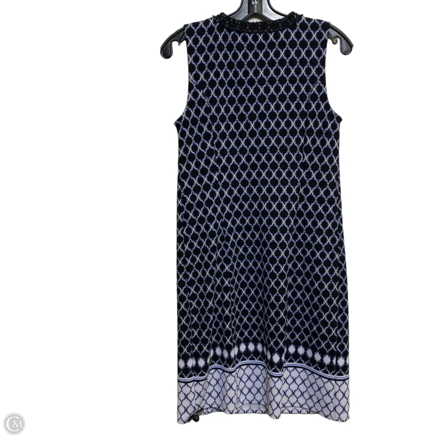 Dress Casual Short By Croft And Barrow In Black & Blue, Size: S
