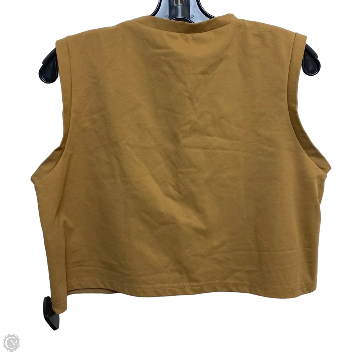 Top Sleeveless By Shein In Brown, Size: S