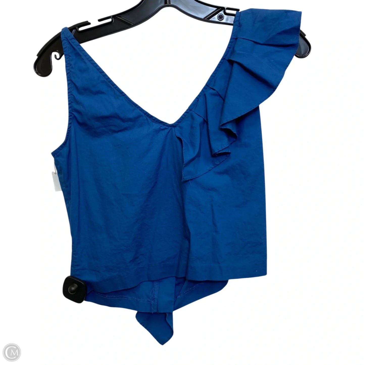 Top Sleeveless By H&m In Blue, Size: S