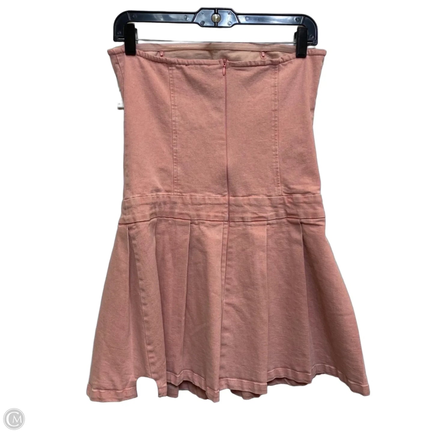 Dress Casual Short By Lumiere In Pink Denim, Size: M