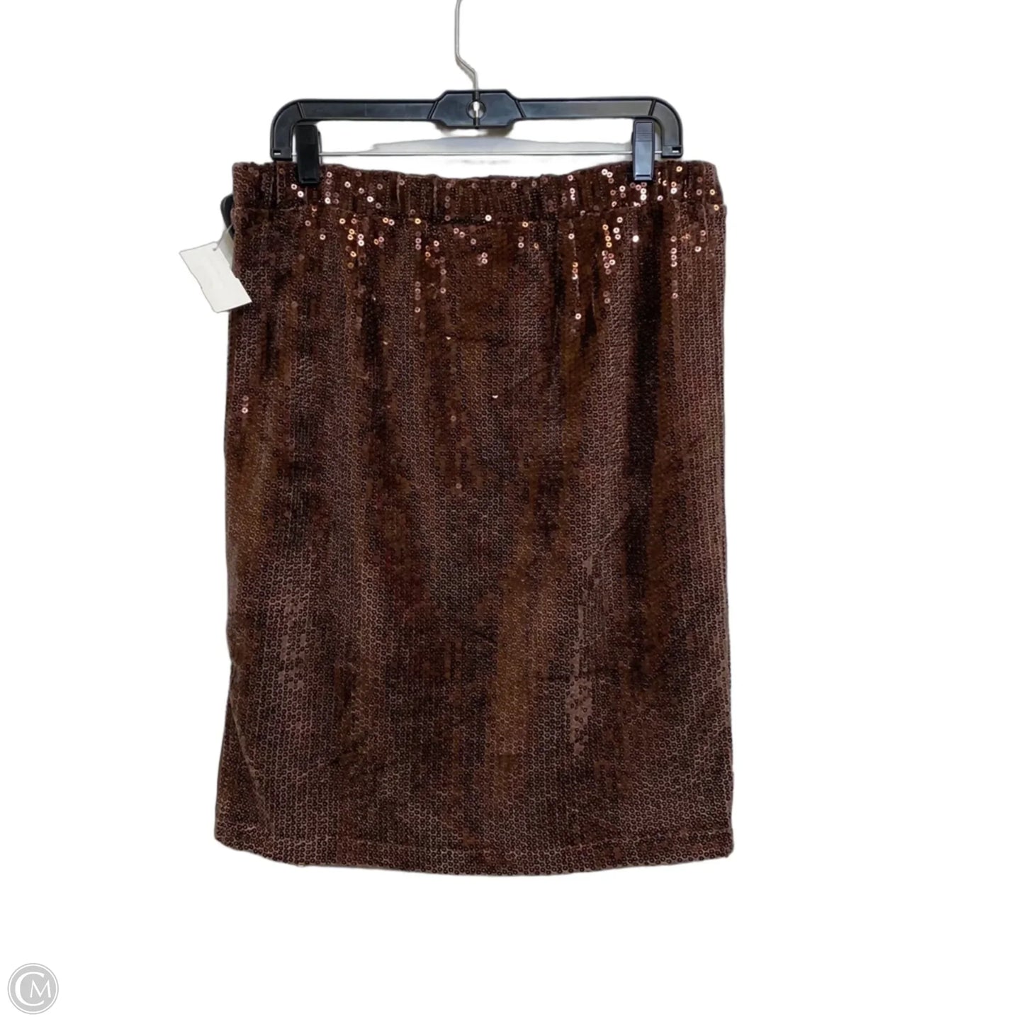 Skirt Midi By J. Jill In Brown, Size: M