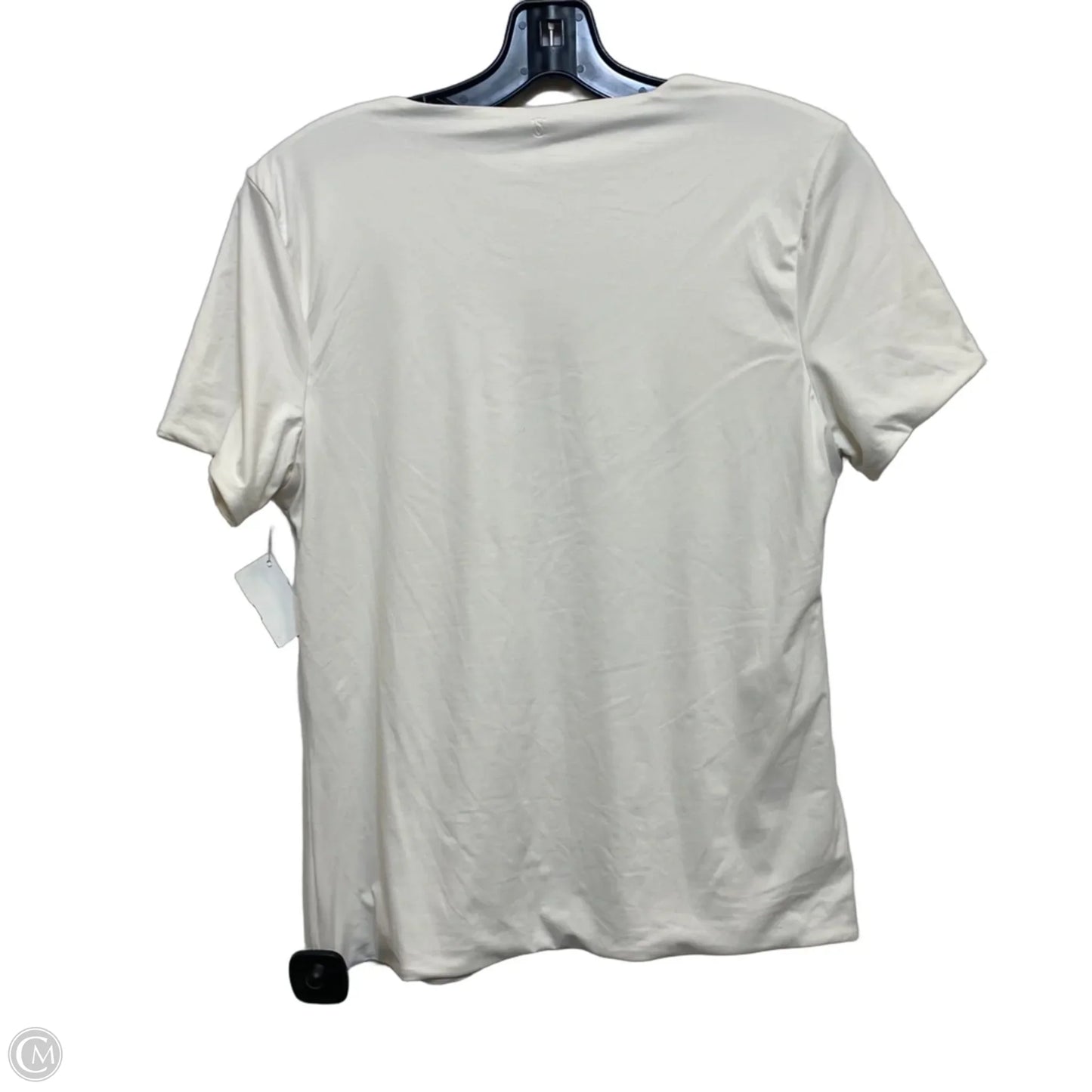 Top Short Sleeve Basic By Victorias Secret In Cream, Size: Xl