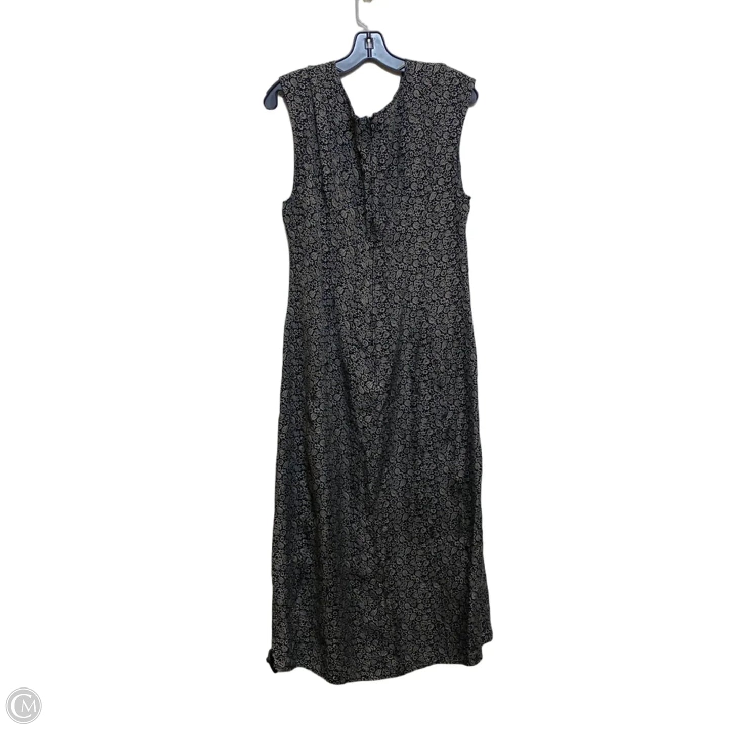 Dress Casual Midi By Madewell In Black & White, Size: L