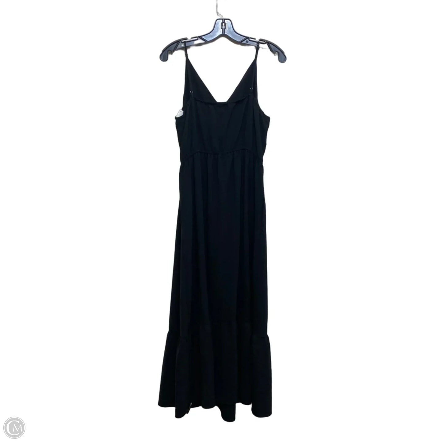 Dress Casual Maxi By Who What Wear In Black, Size: L