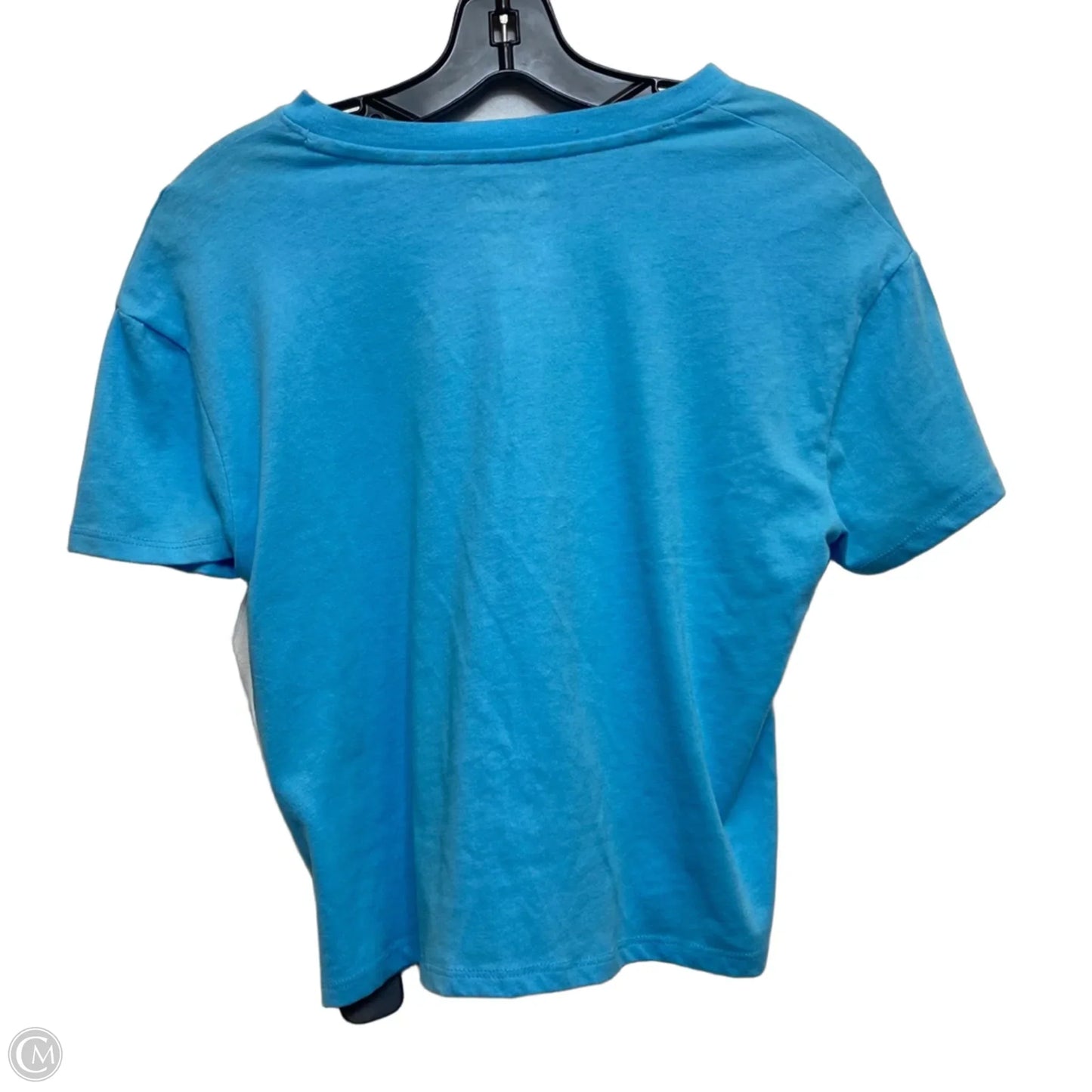 Top Short Sleeve Basic By Barbie In Blue, Size: Xl