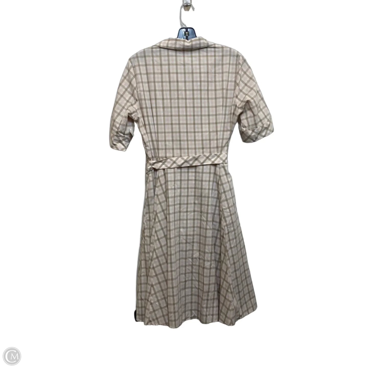 Dress Casual Midi By Calvin Klein In Pink, Size: M