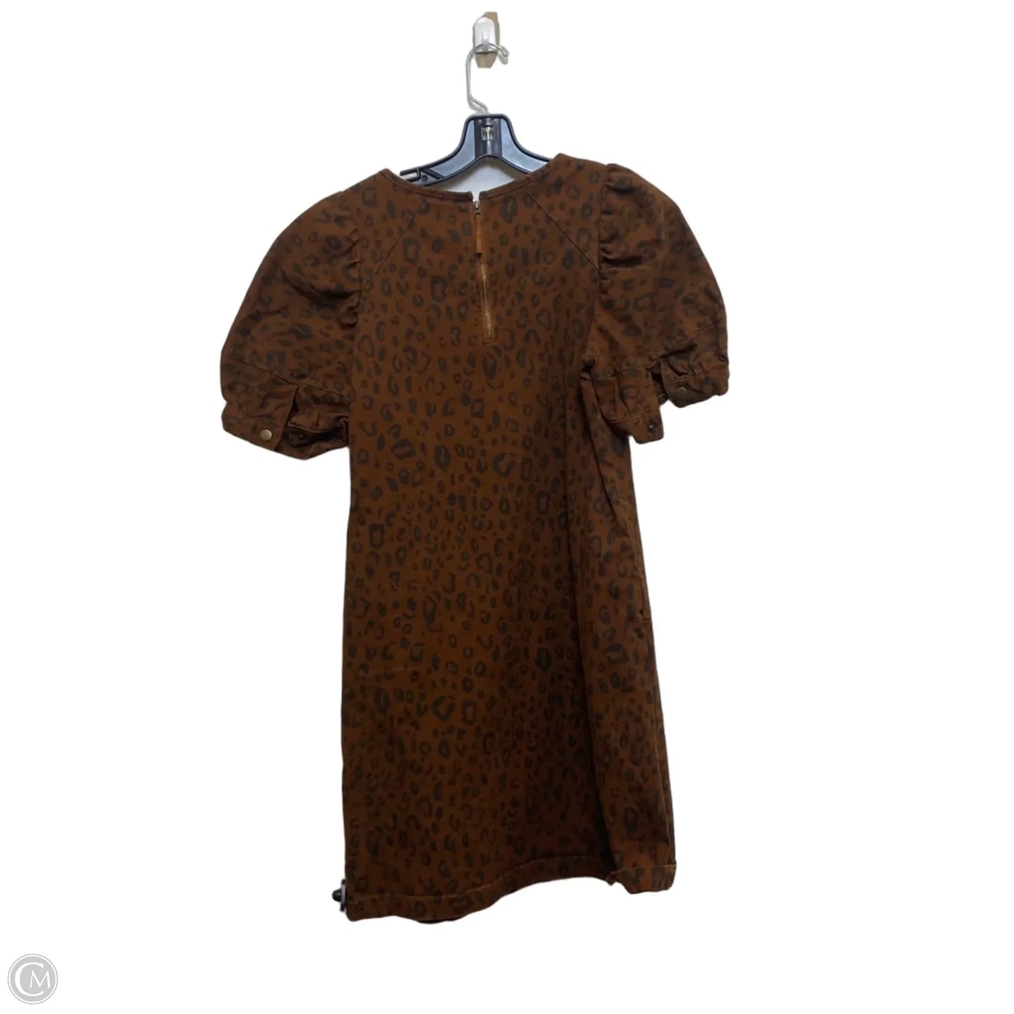 Dress Casual Short By Universal Thread In Brown Denim, Size: S