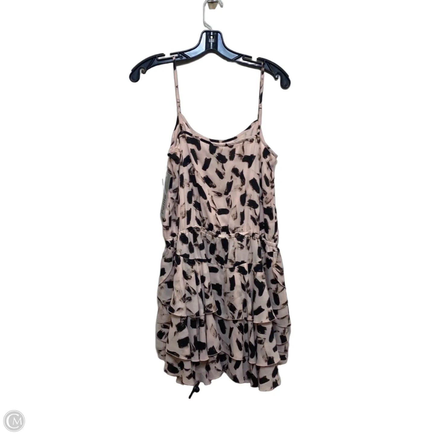 Dress Casual Short By Banana Republic In Black & Pink, Size: S