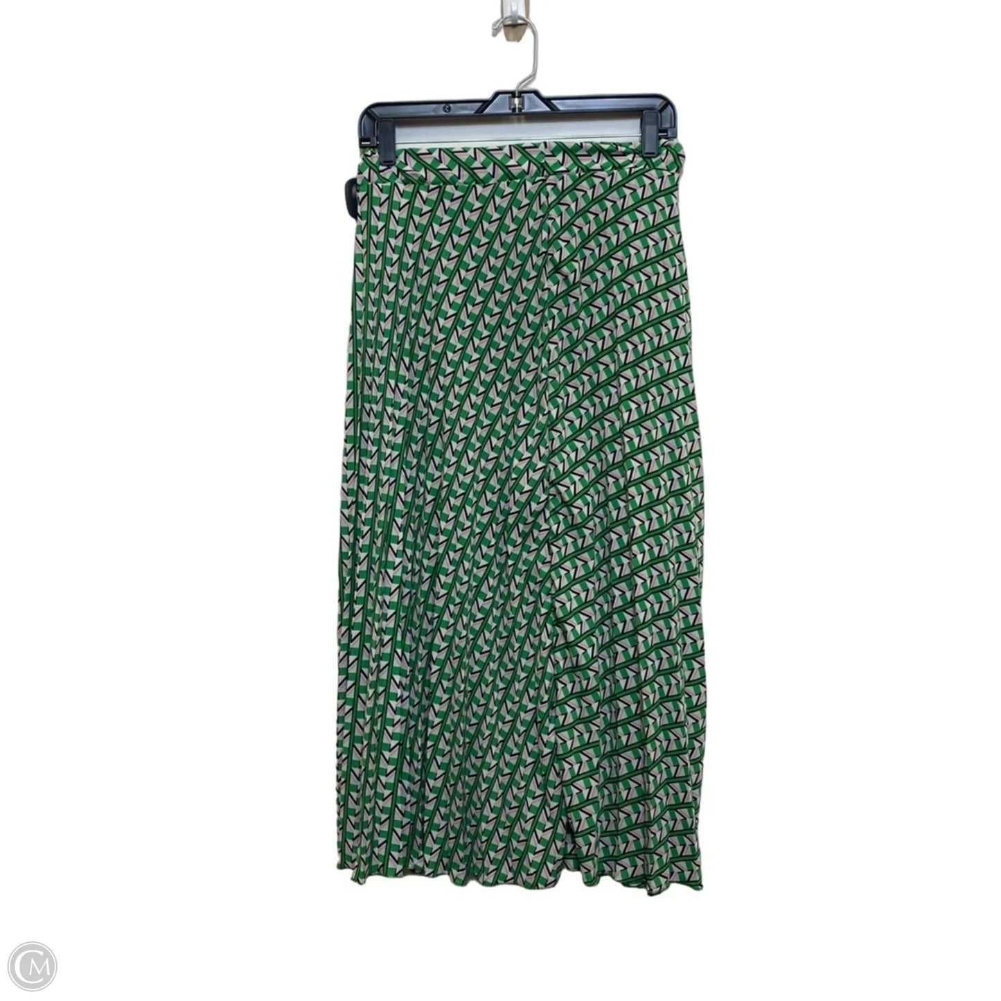 Skirt Maxi By Zara In Green & Pink, Size: S
