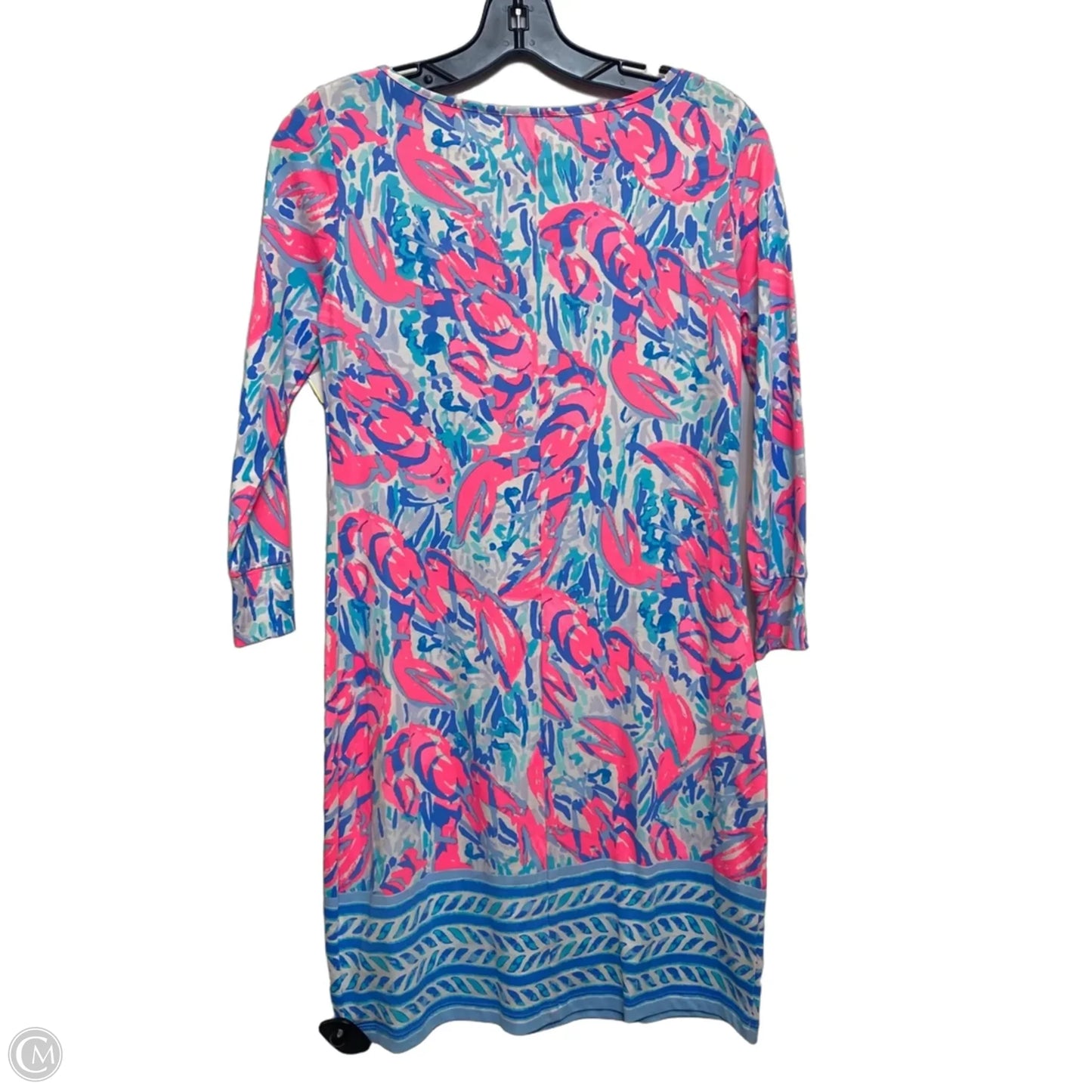 Dress Designer By Lilly Pulitzer In Blue & Pink, Size: Xs