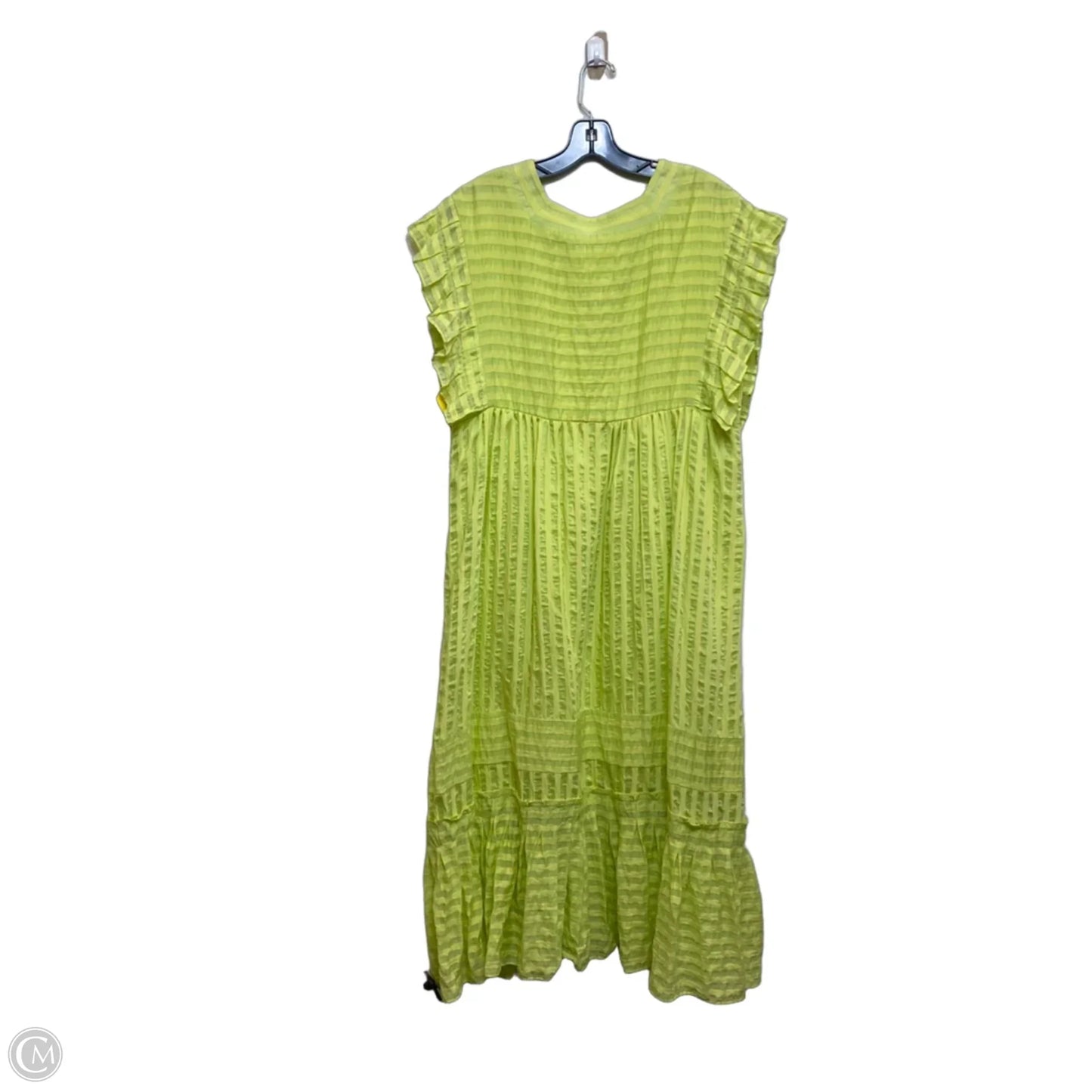 Dress Casual Midi By Anthropologie In Green, Size: S