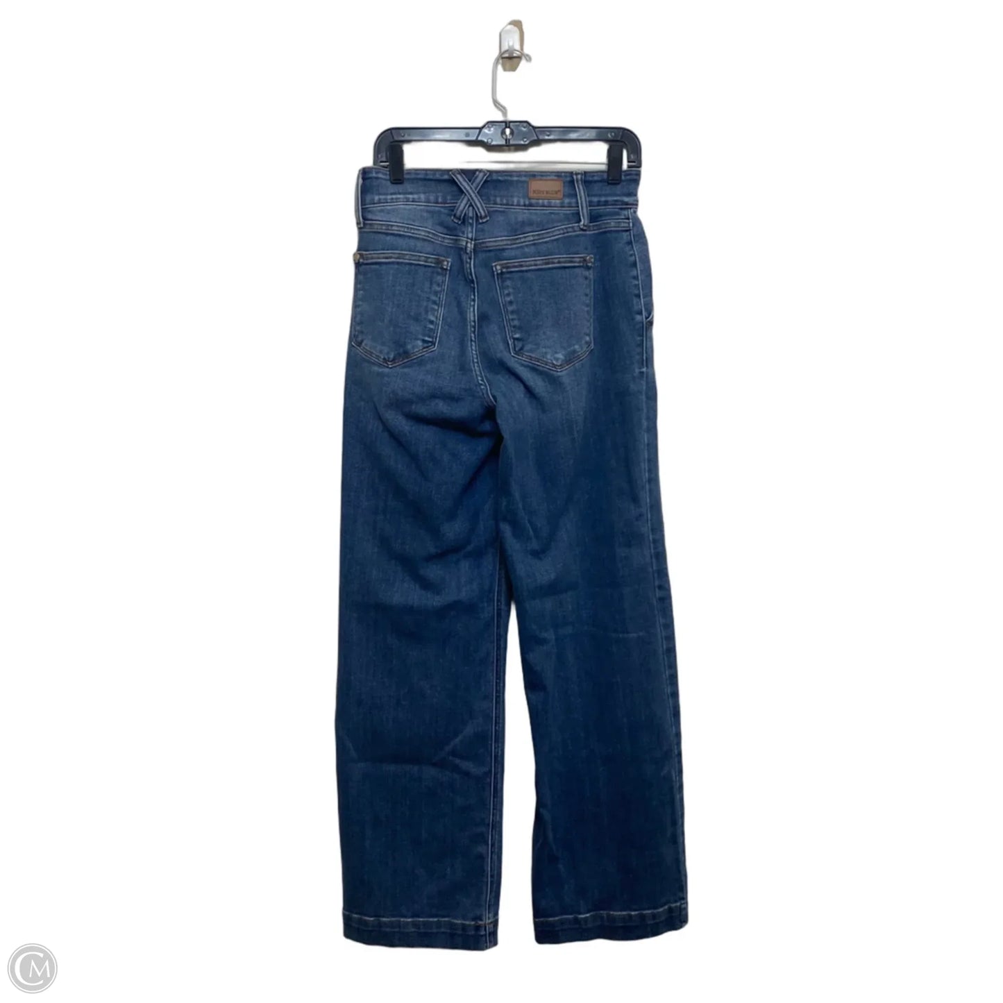 Jeans Wide Leg By Judy Blue In Blue Denim, Size: 6