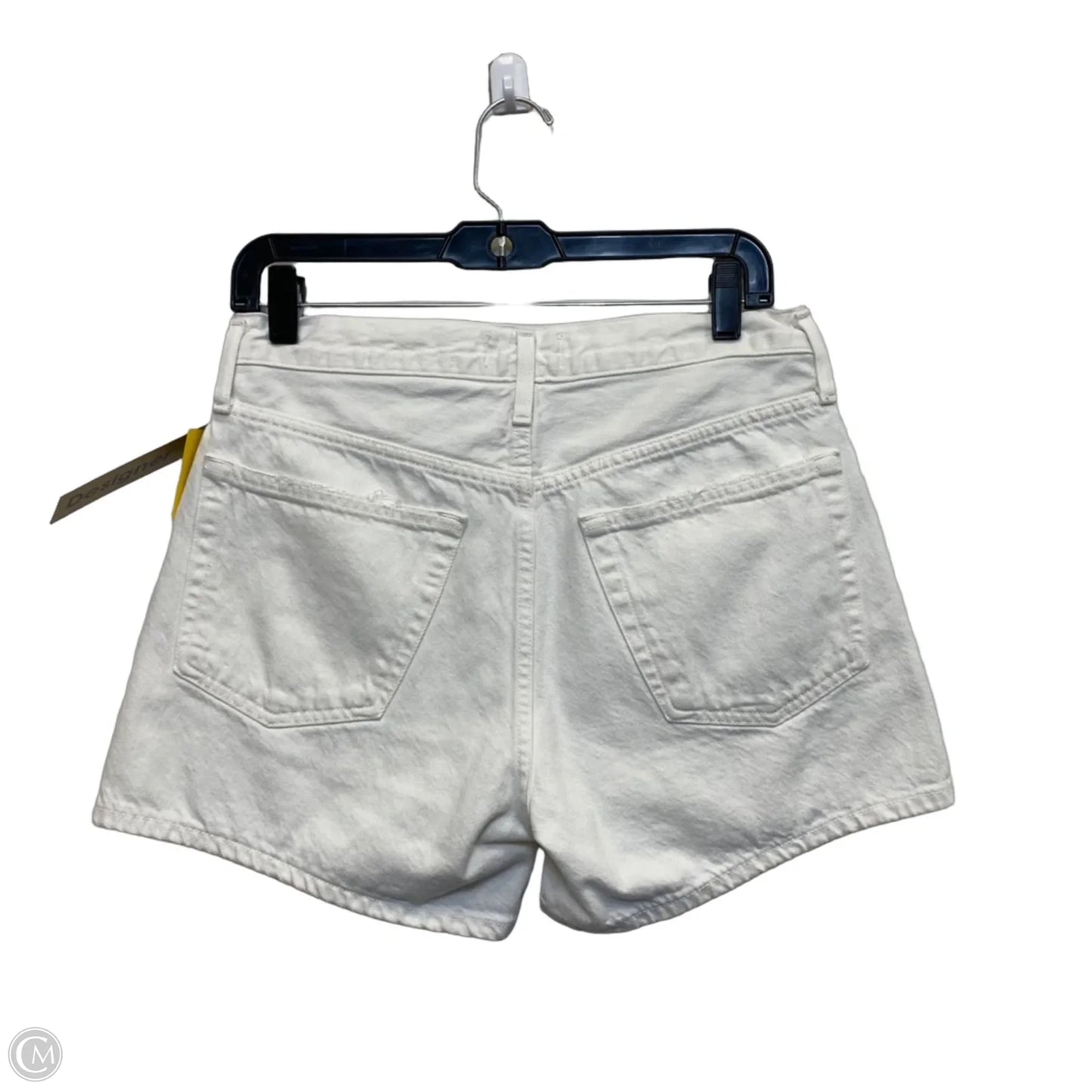 Shorts Designer By Agolde In White Denim, Size: 2