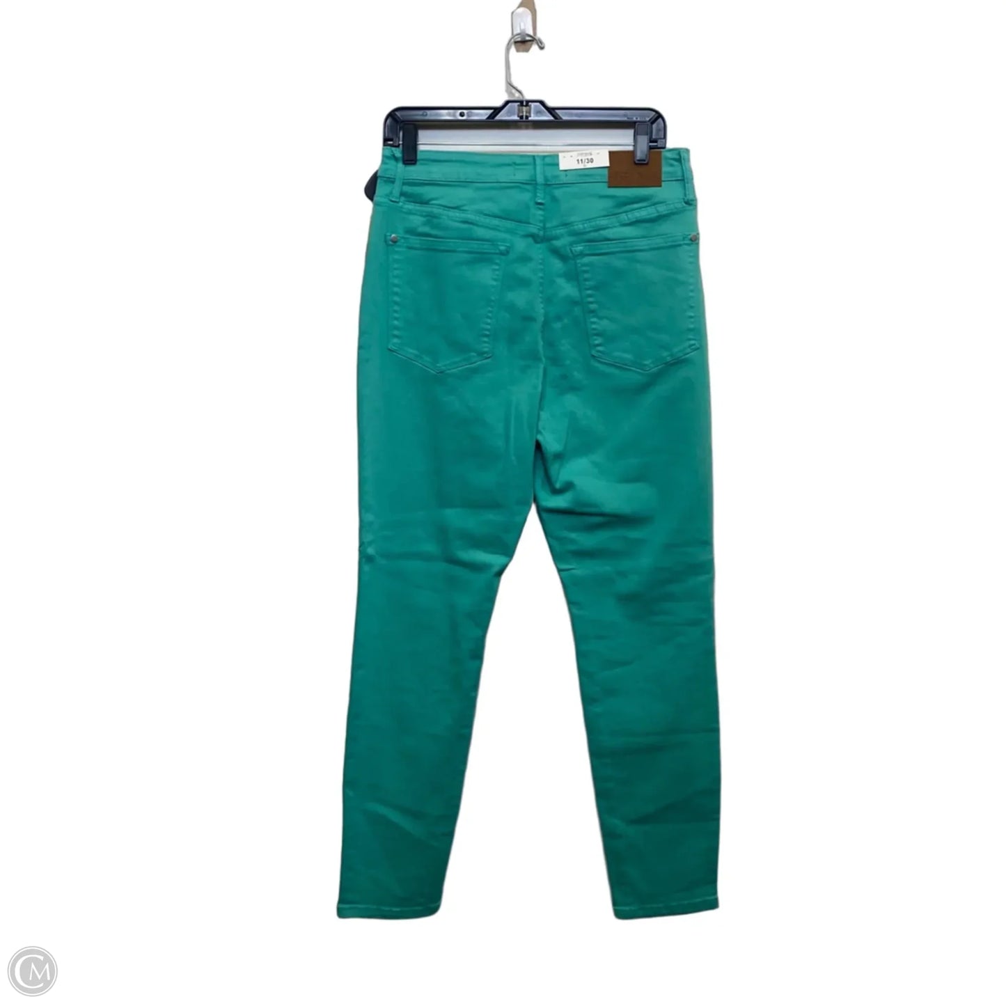 Jeans Skinny By Judy Blue In Green Denim, Size: 10