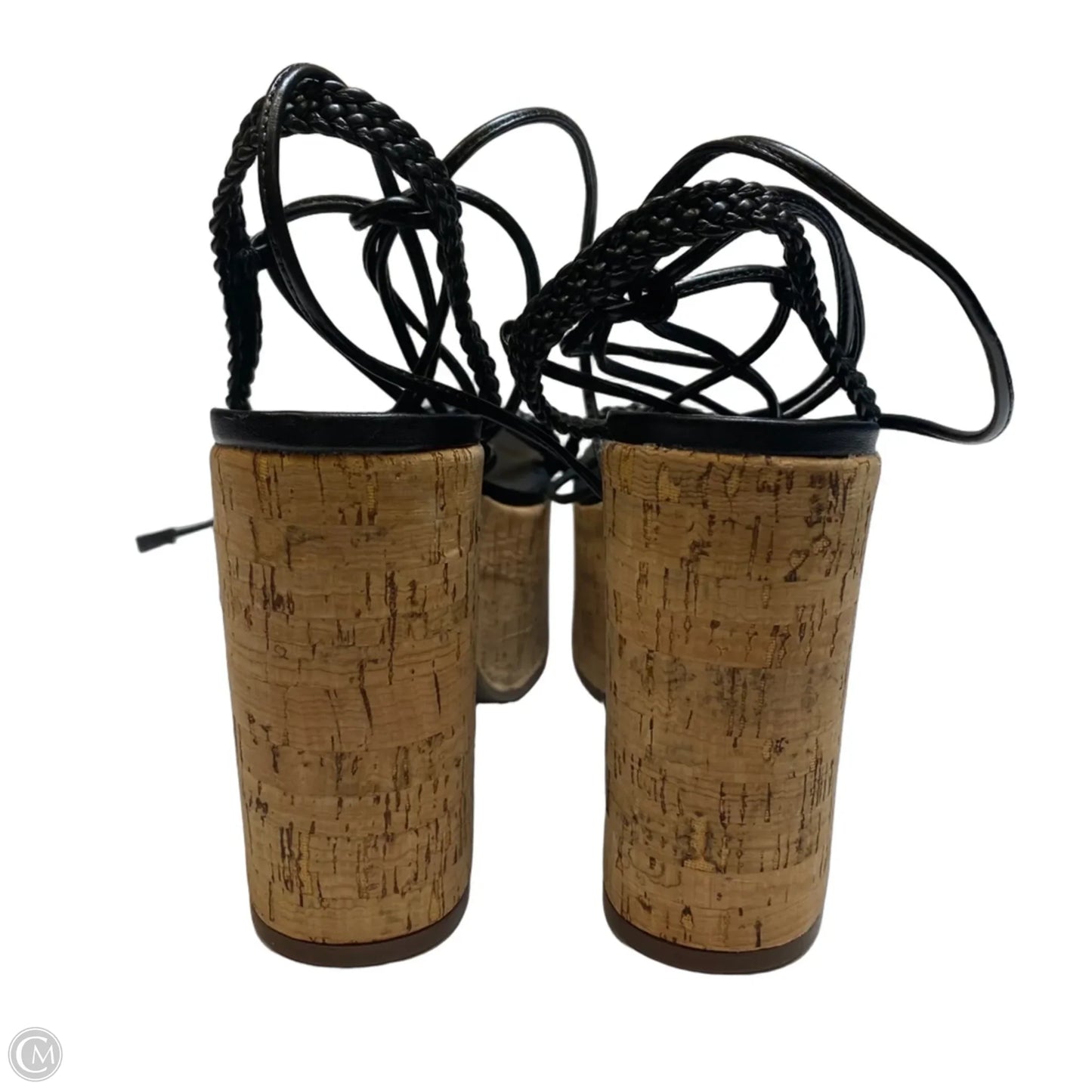 Sandals Heels Block By Schutz In Black, Size: 7