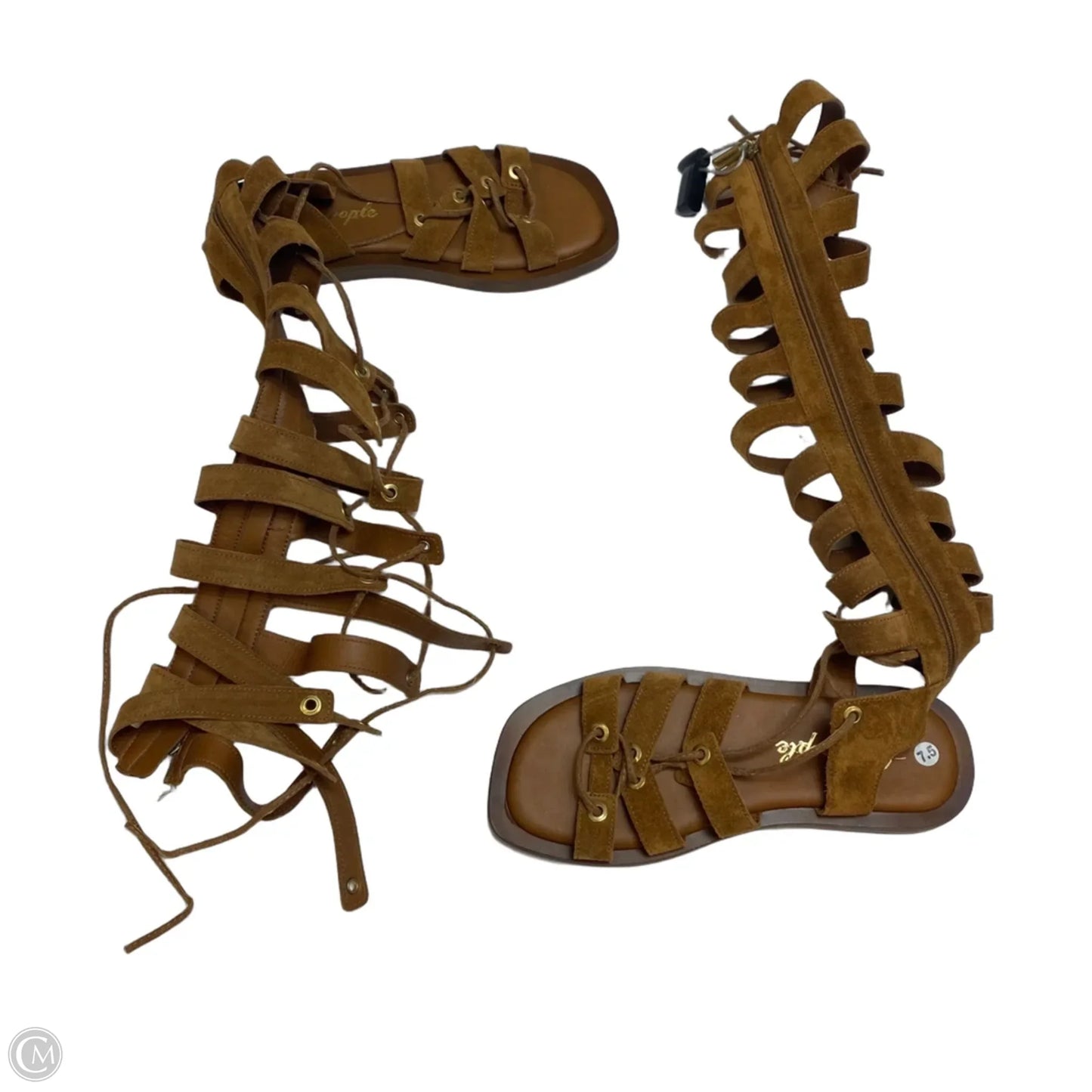 Sandals Flats By Free People In Brown, Size: 7.5
