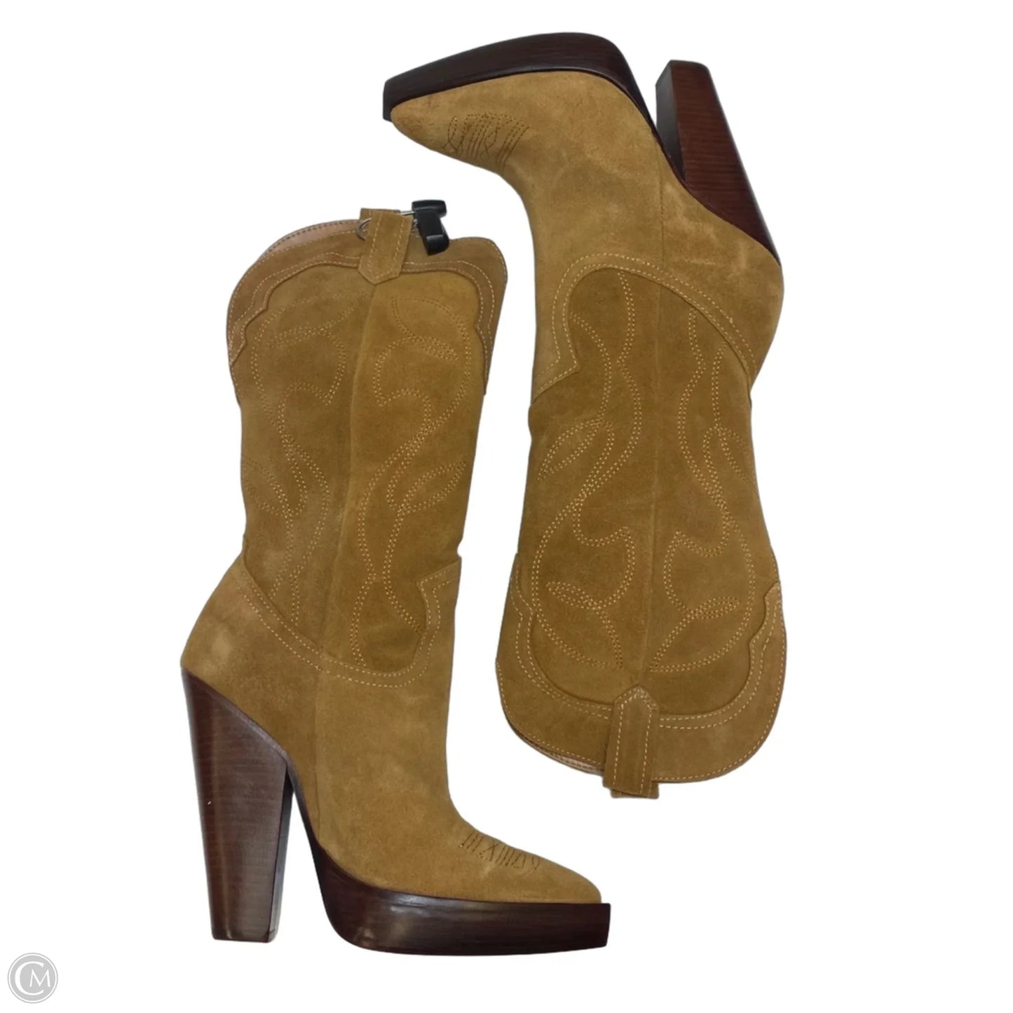 Boots Western By Schutz In Brown, Size: 6.5