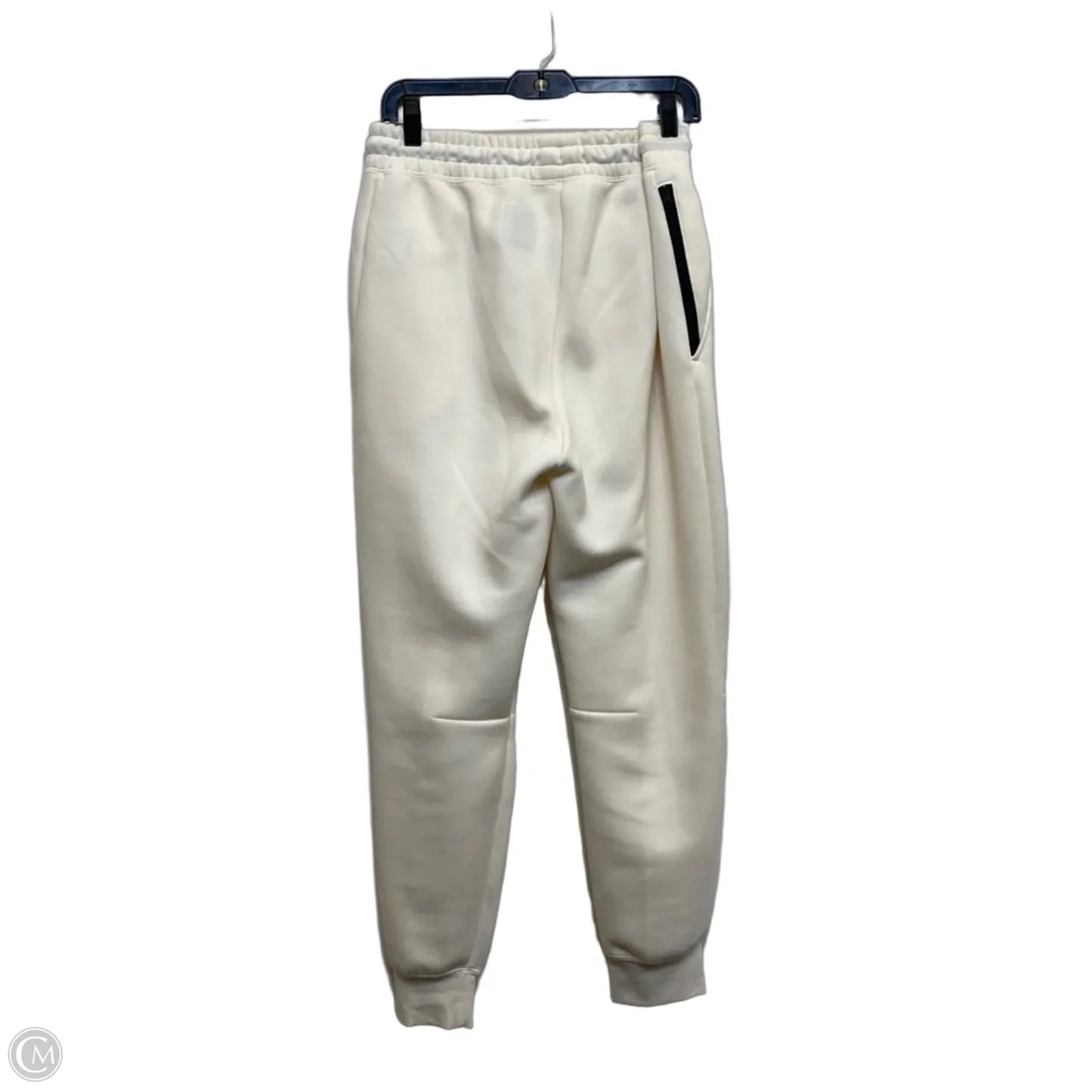Athletic Pants By Nike In Cream, Size: M