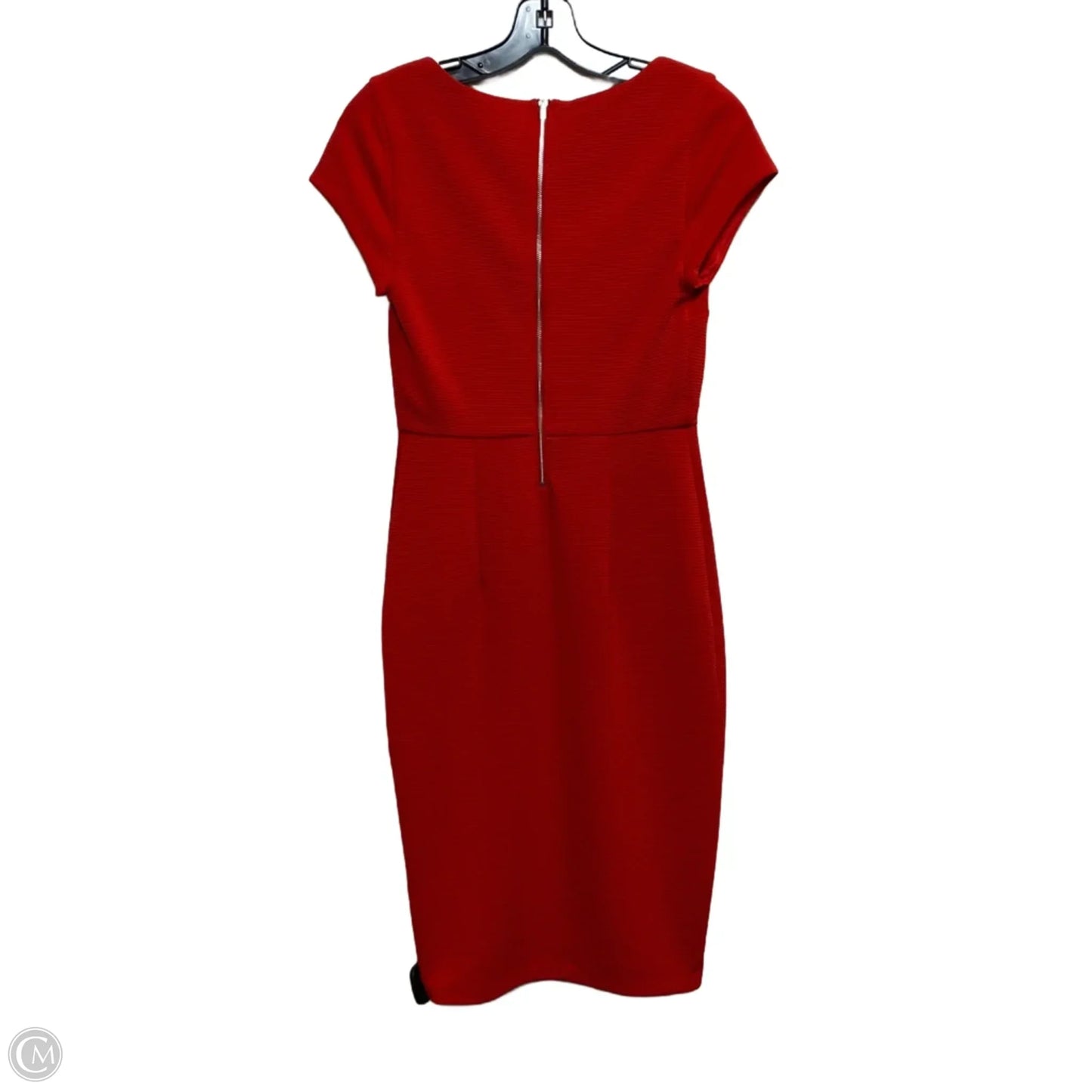 Dress Work By Express In Red, Size: Xs