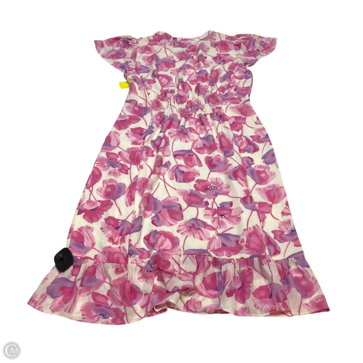 Dress Casual Short By Talbots In Pink & White, Size: S