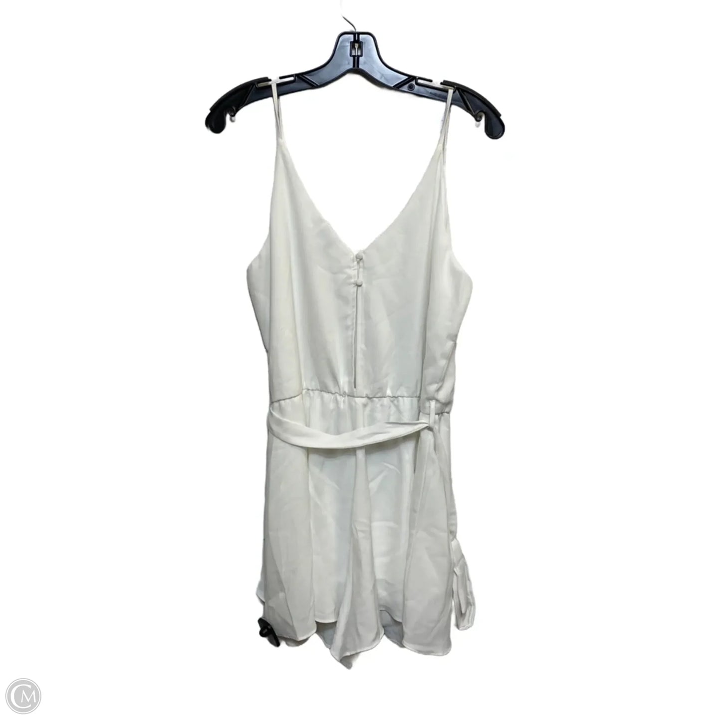 Romper By She + Sky In White, Size: L