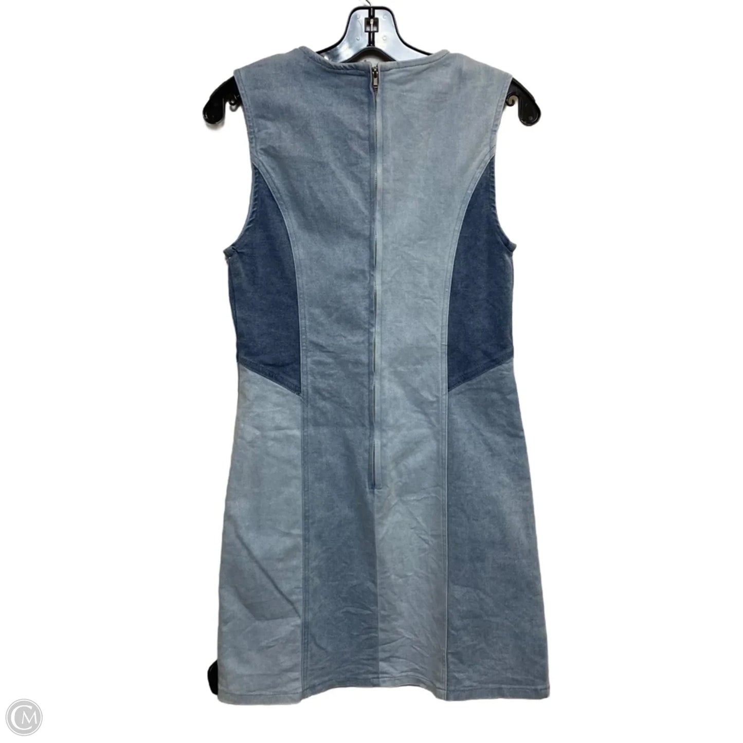Dress Casual Short By Gilli In Blue Denim, Size: S