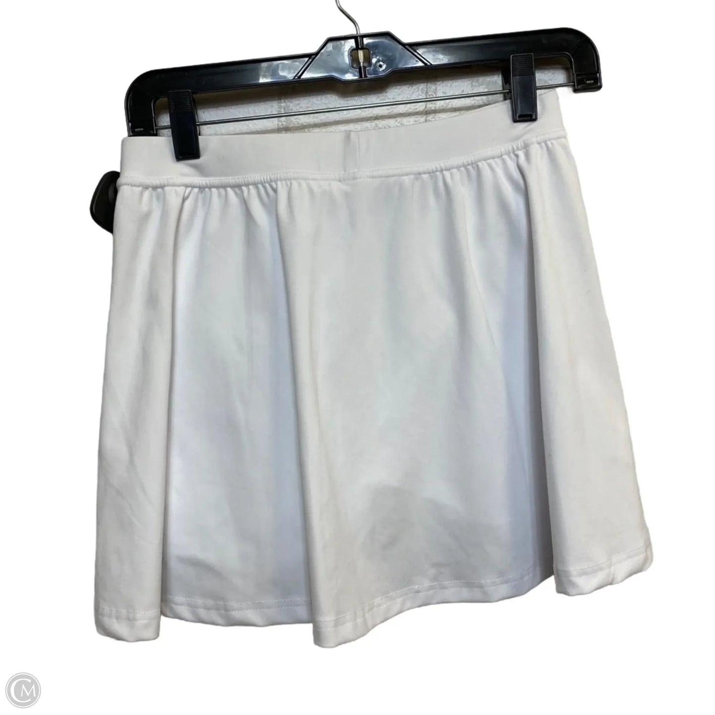 Athletic Skort By Yogalicious In Green & White, Size: S