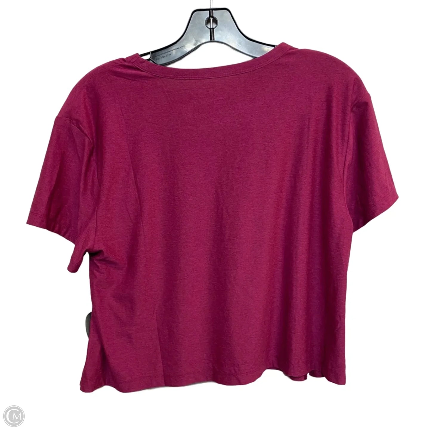 Athletic Top Short Sleeve By Old Navy In Pink, Size: S