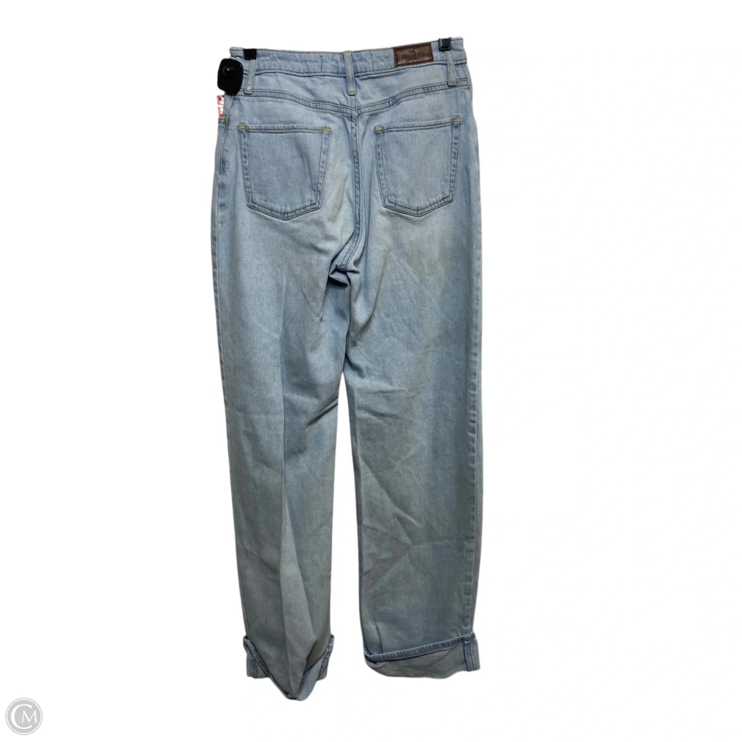 Jeans Straight By Hollister In Blue Denim, Size: 2