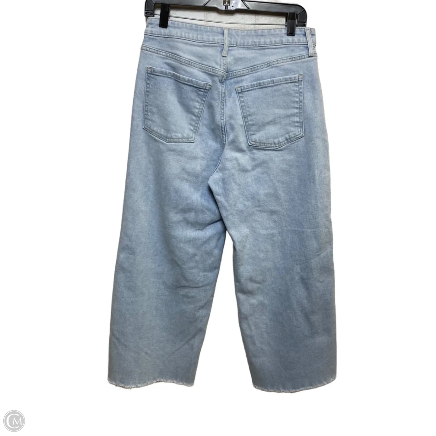 Jeans Wide Leg By Old Navy In Blue Denim, Size: 8p