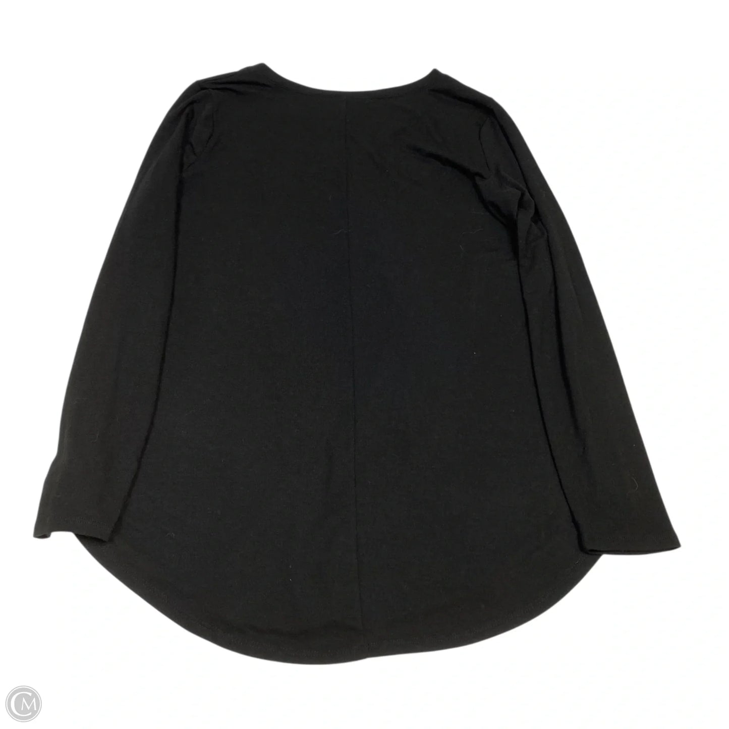 Top Long Sleeve By Zenana In Black, Size: Xl