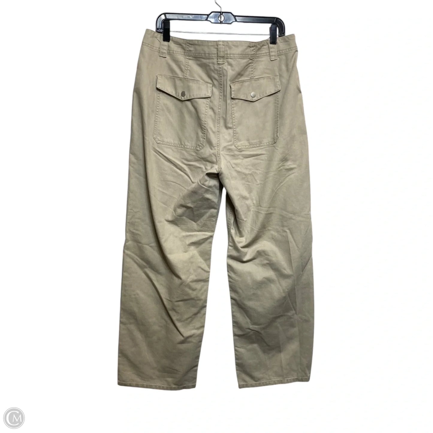 Jeans Straight By Universal Thread In Tan Denim, Size: 14