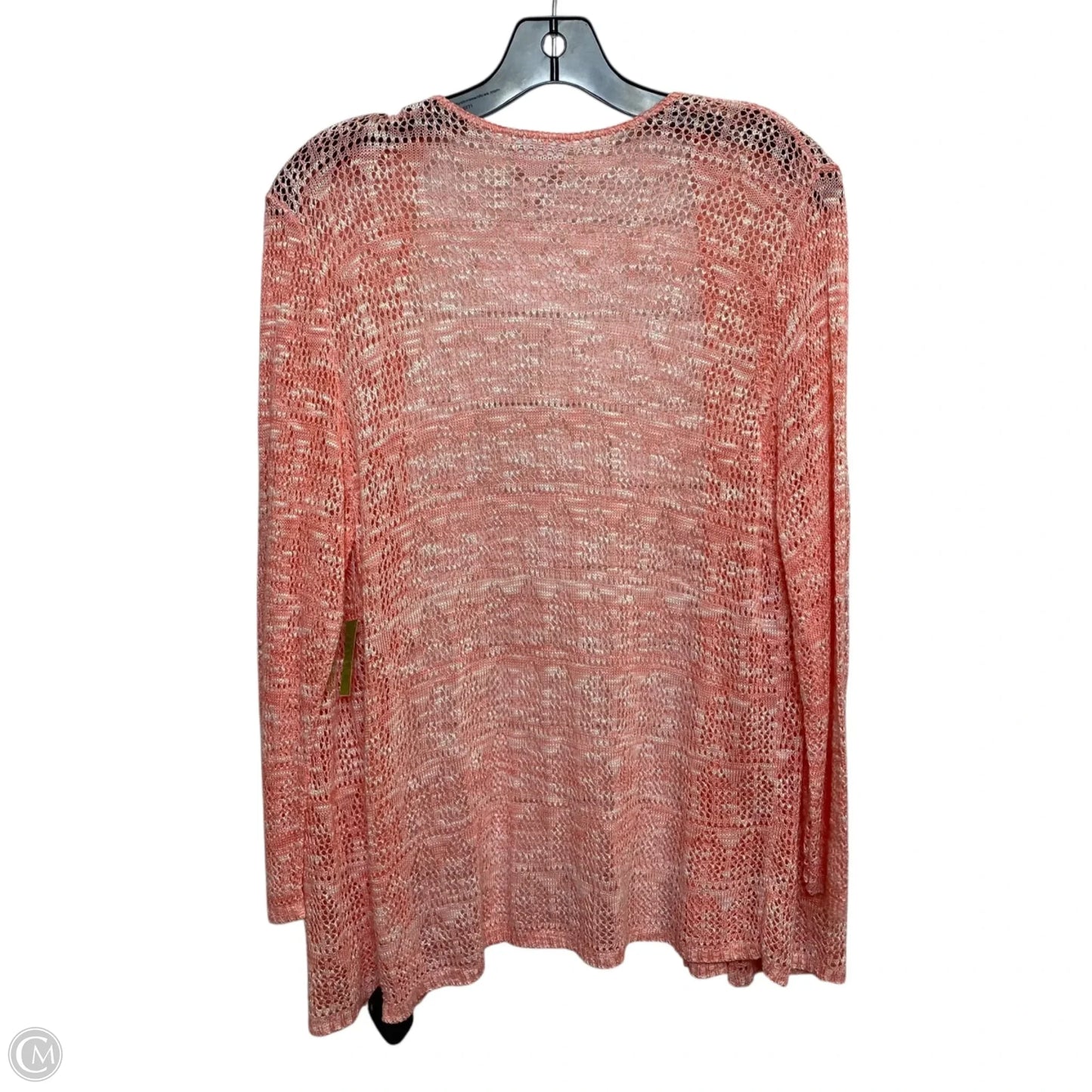 Cardigan By Kim Rogers In Pink, Size: Xl