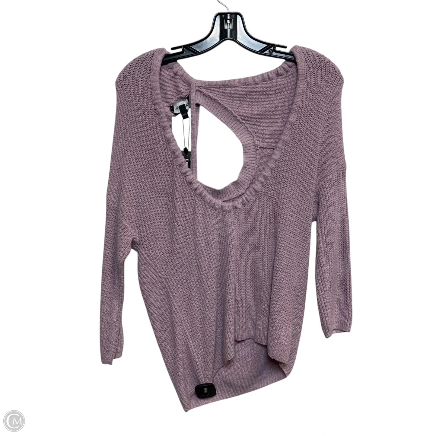 Sweater By Express In Purple, Size: Xs