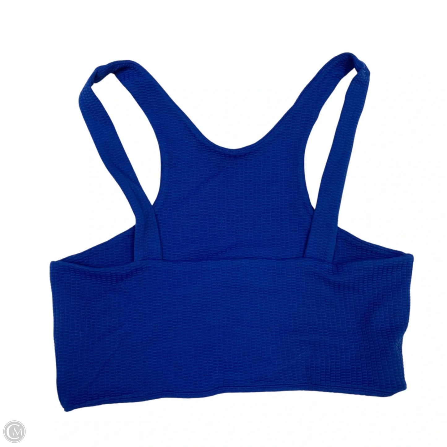 Top Sleeveless Basic By Zara In Blue, Size: L