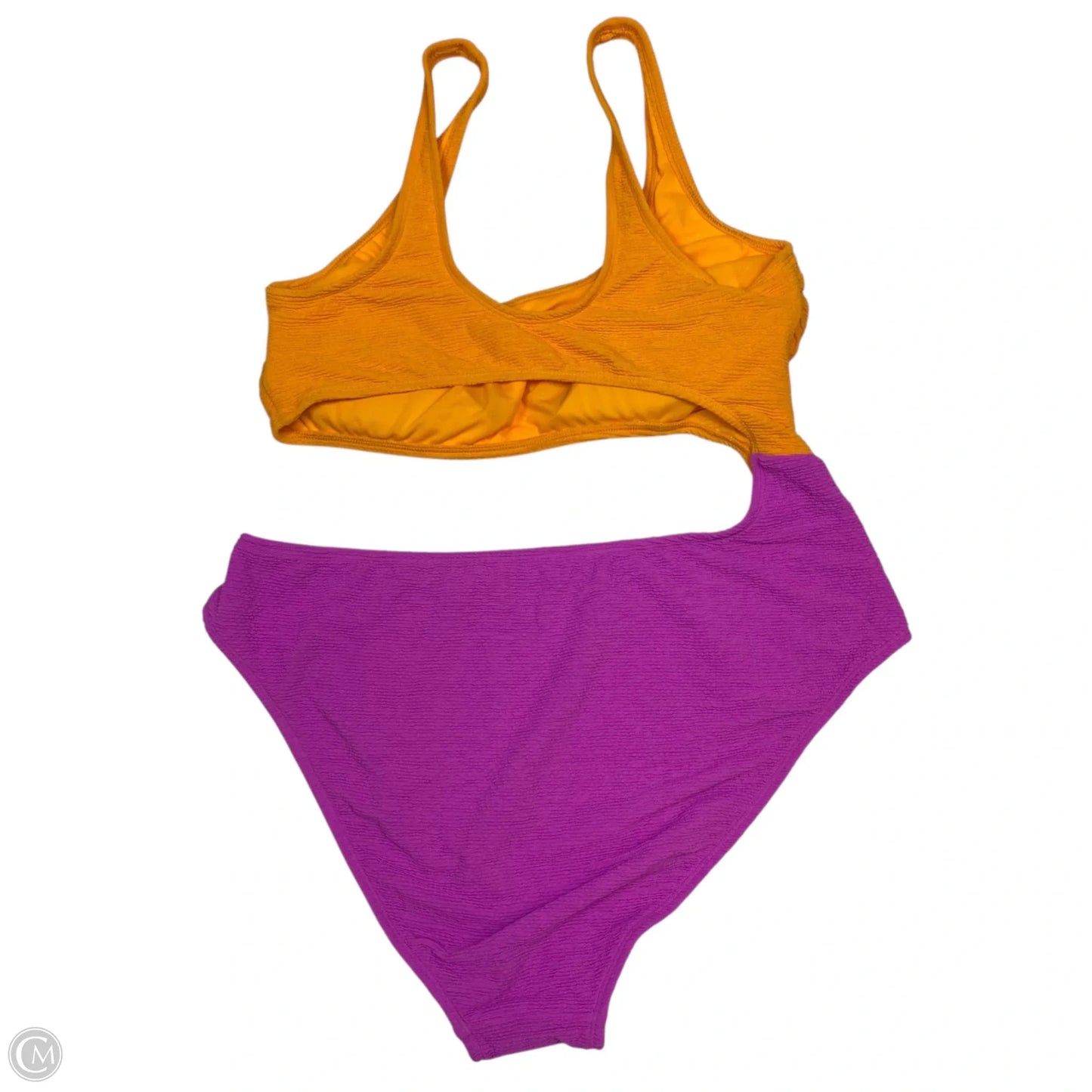 Swimsuit By Wild Fable In Orange & Purple, Size: Xl