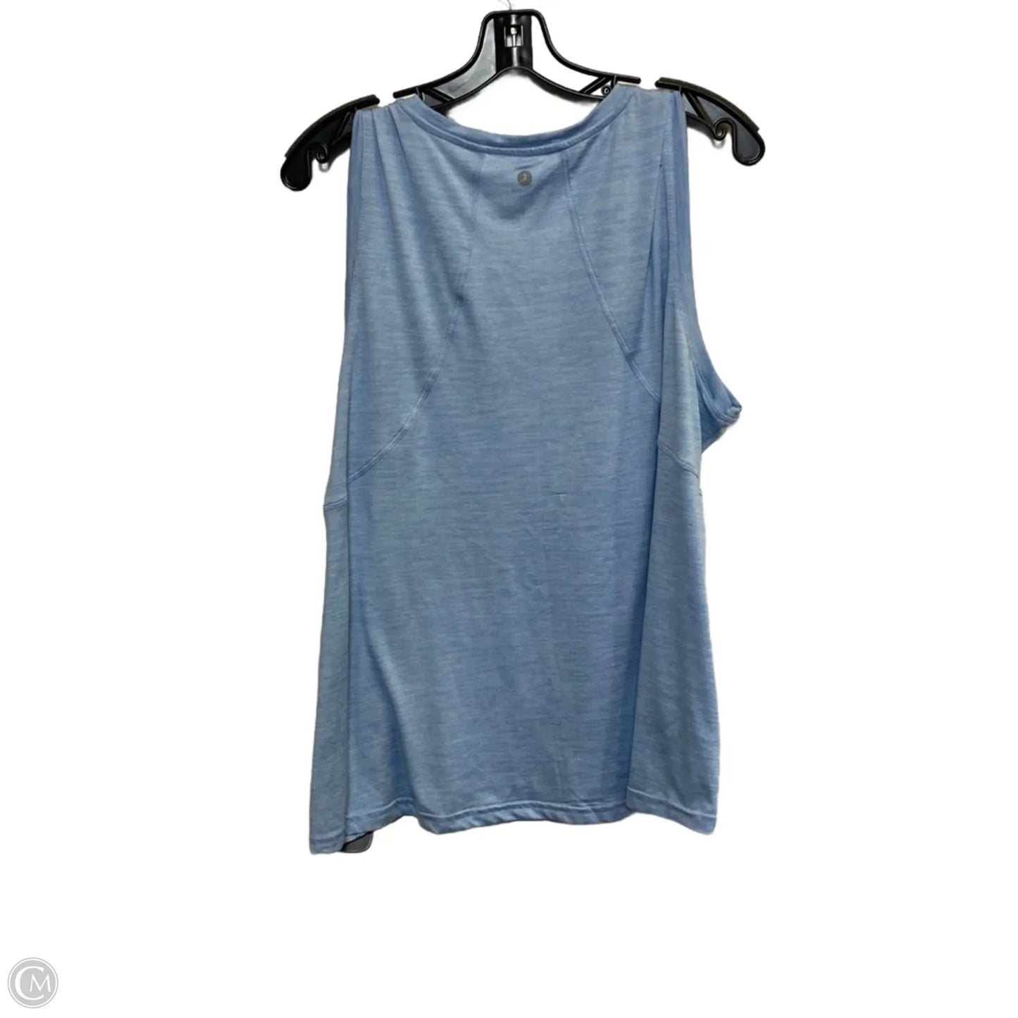 Athletic Tank Top By Danskin In Blue, Size: Xl