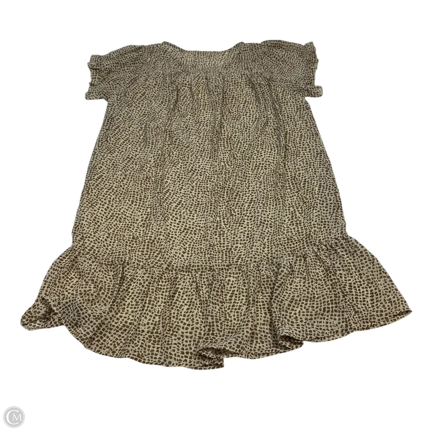 Dress Casual Short By Umgee In Brown & Tan, Size: S
